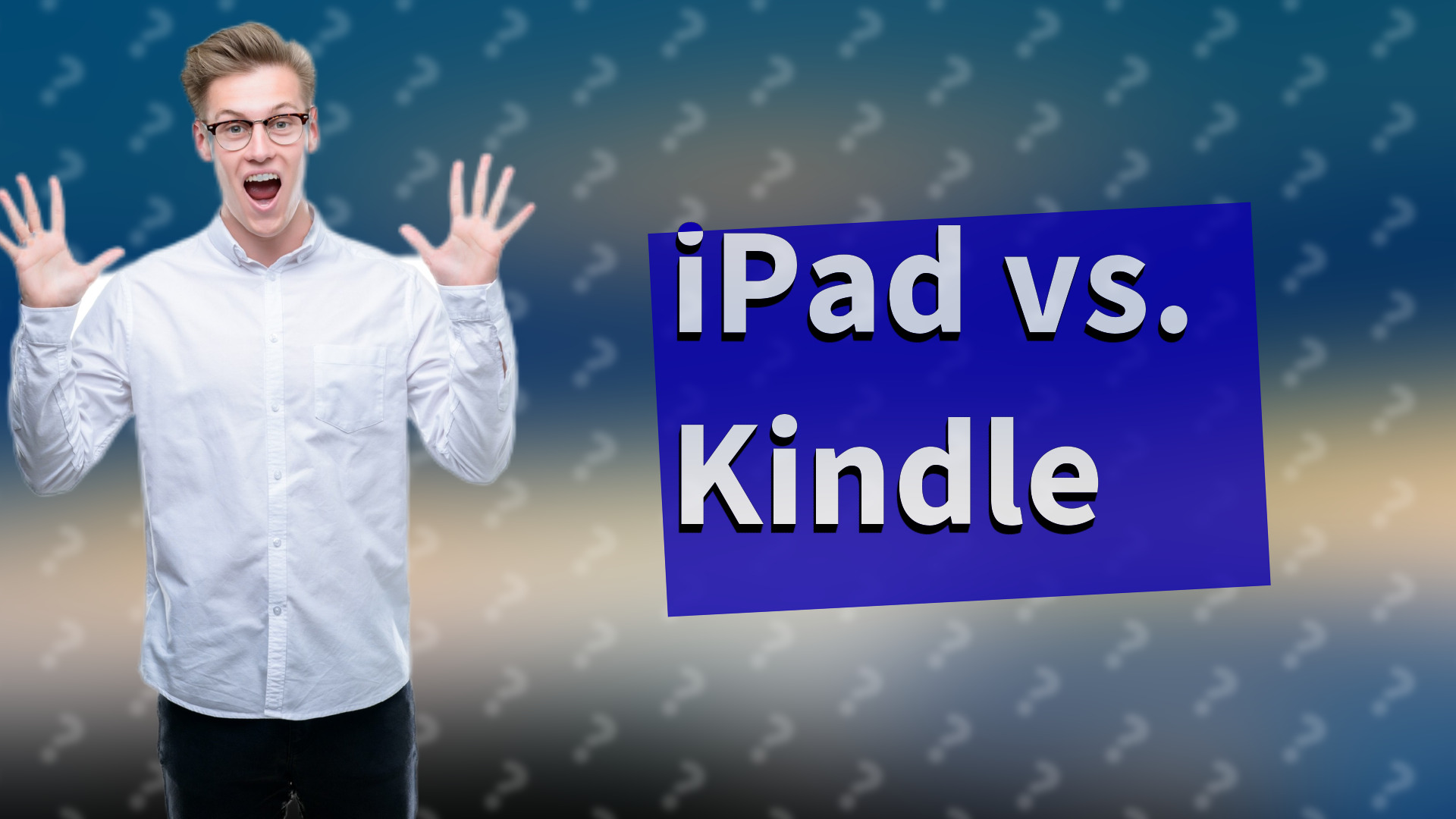 iPad vs. Kindle