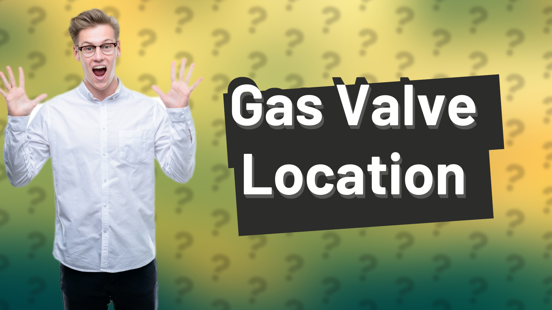 Gas Valve Location