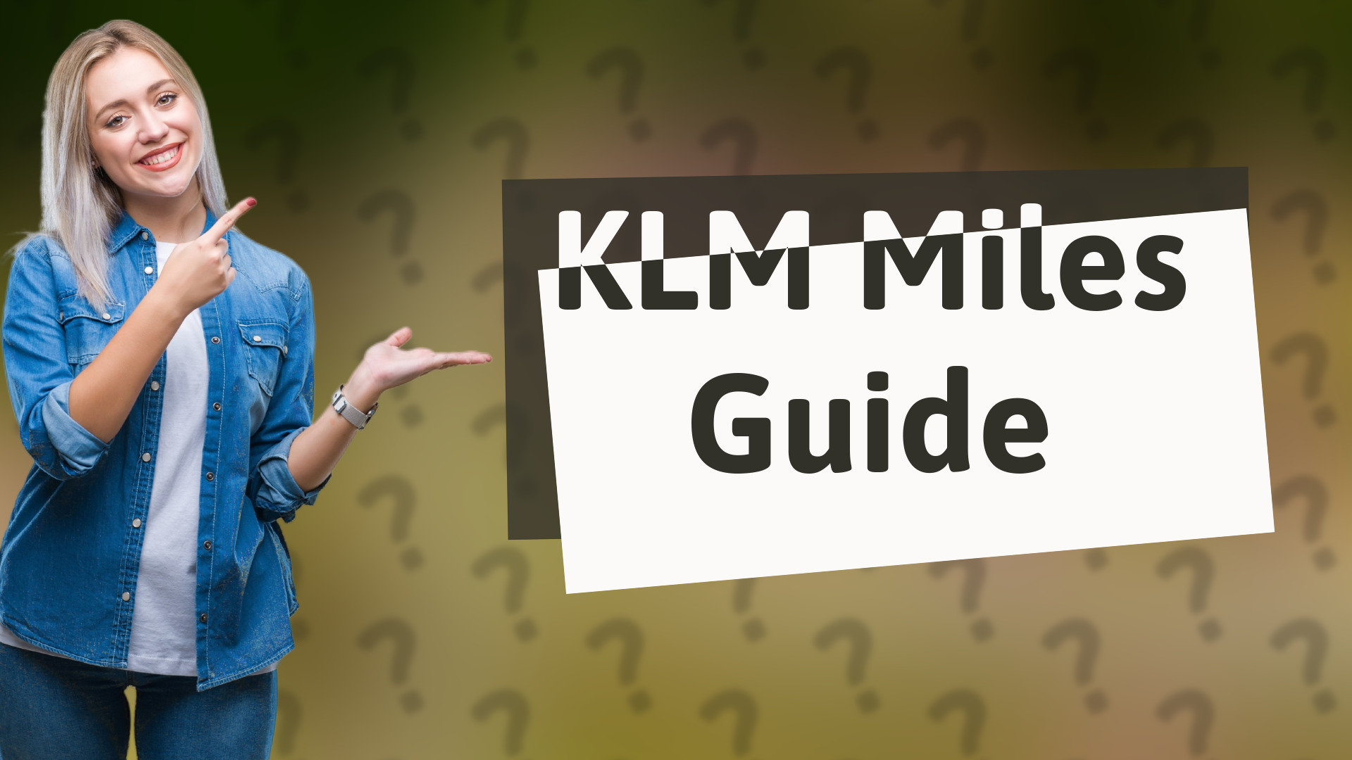 KLM Miles Guide