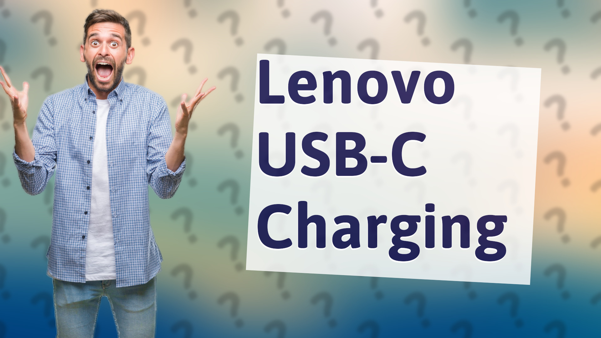 Lenovo USB-C Charging