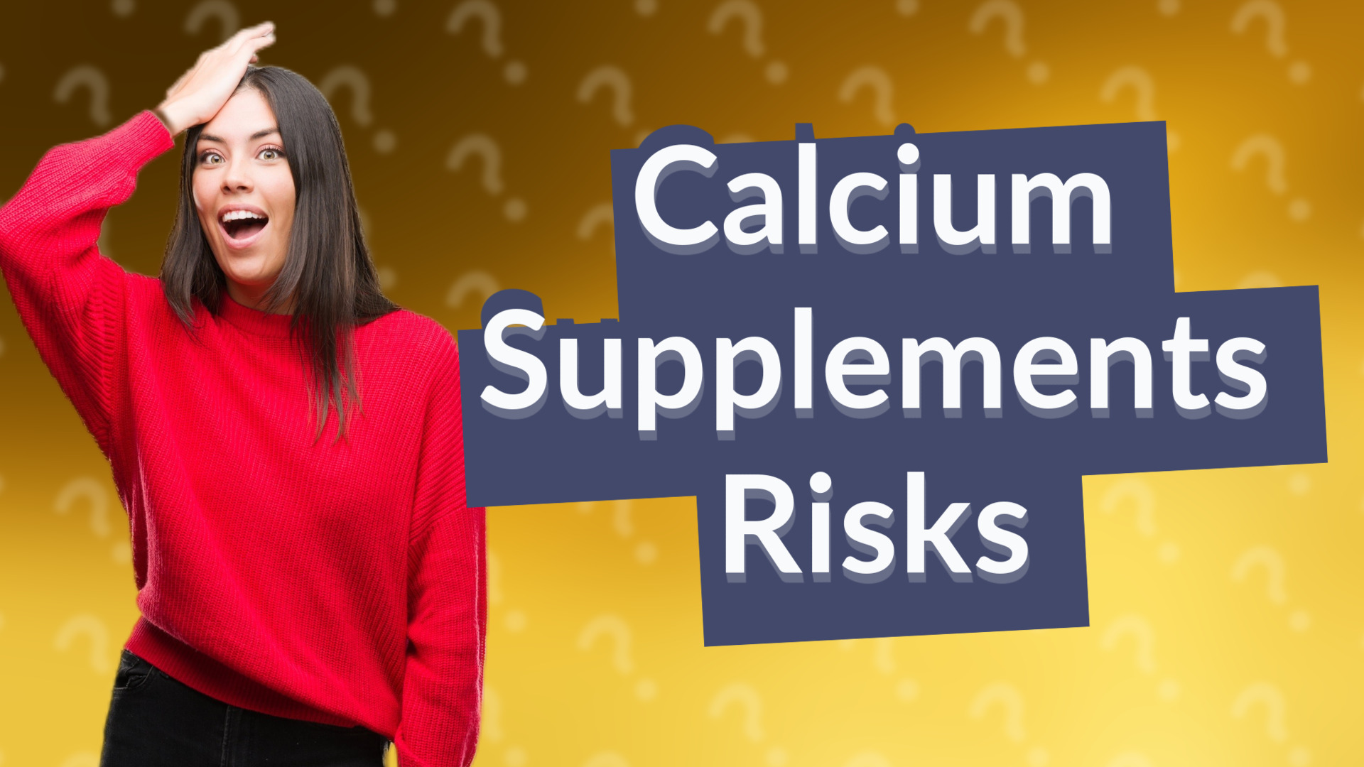 Calcium Supplements Risks