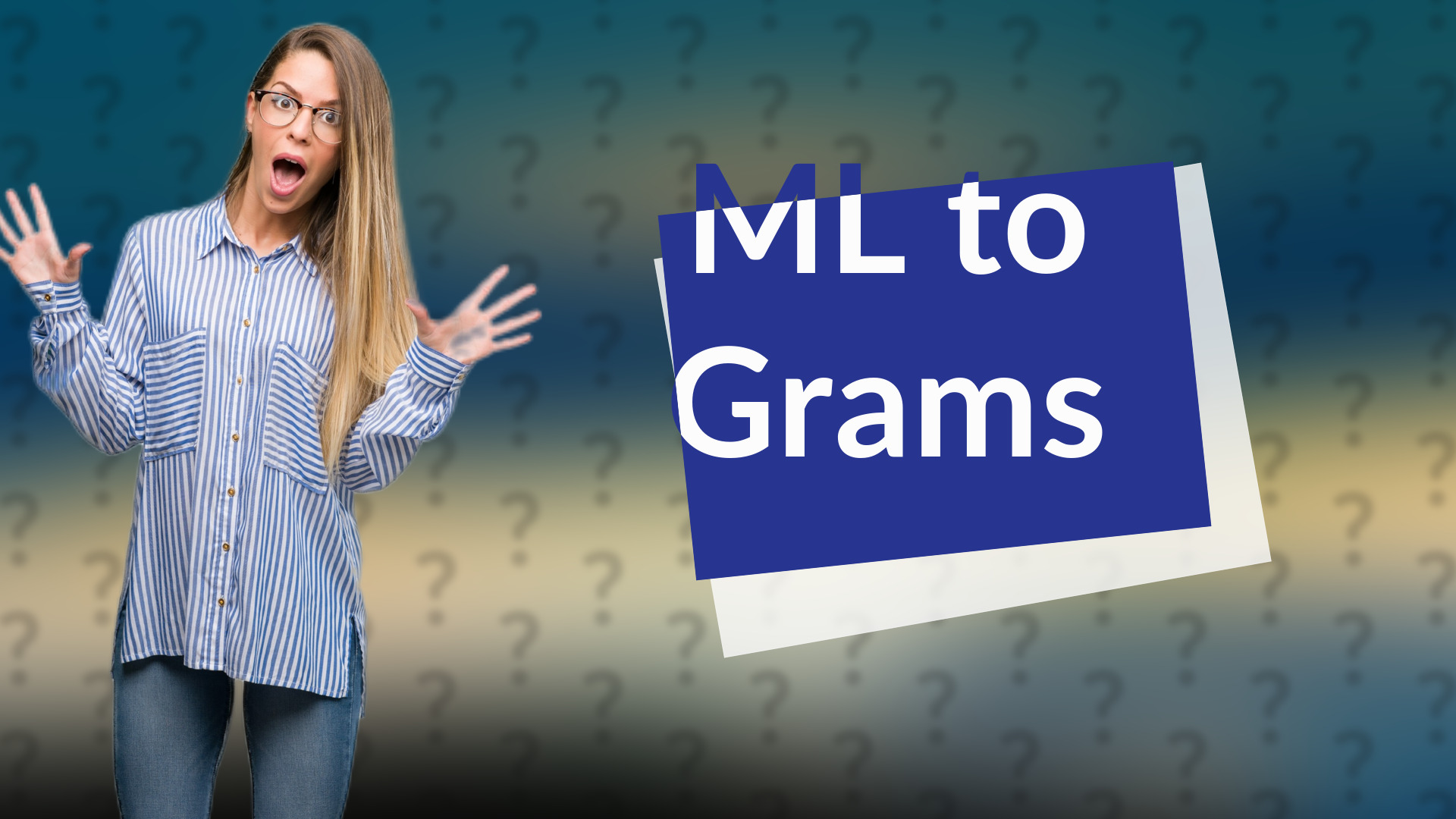 ML to Grams