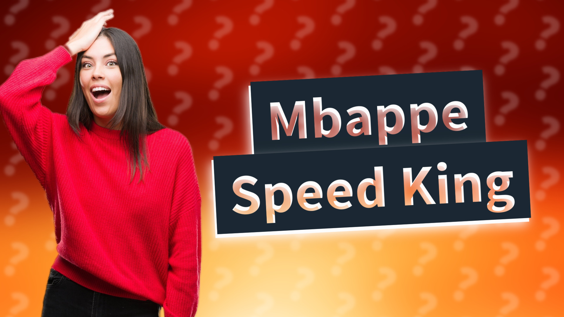 Mbappe Speed King