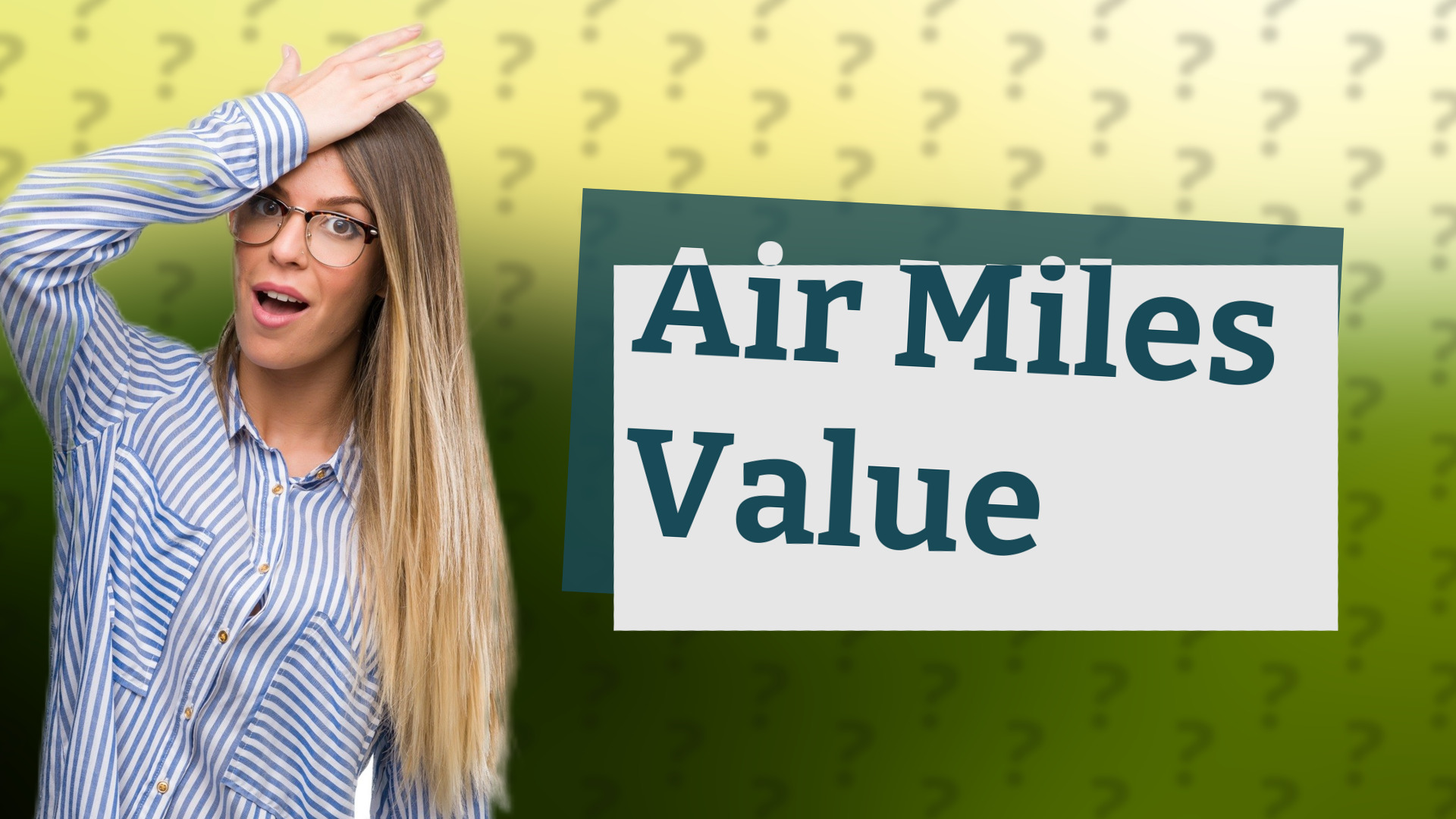 Air Miles Value