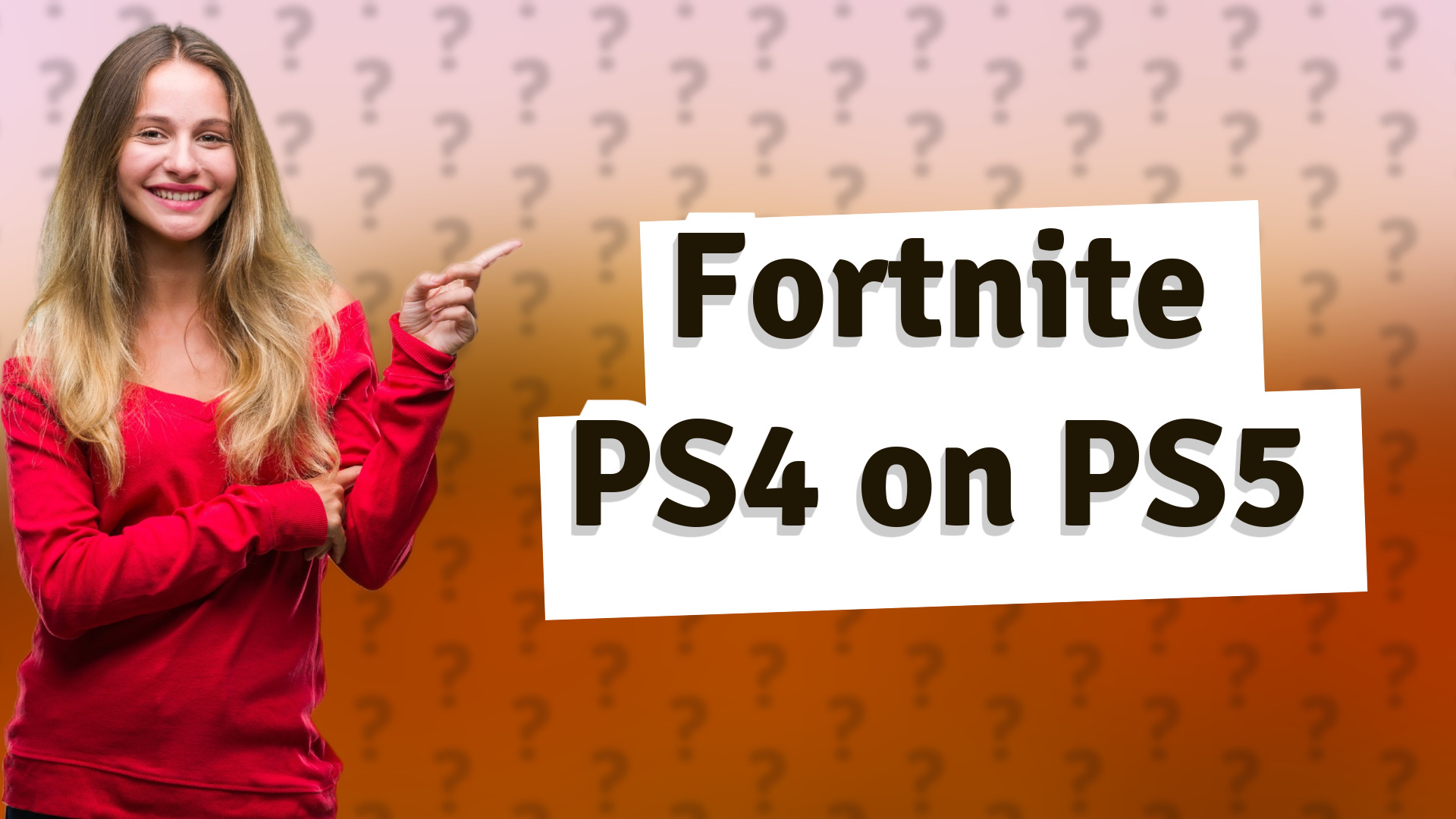 Fortnite PS4 on PS5