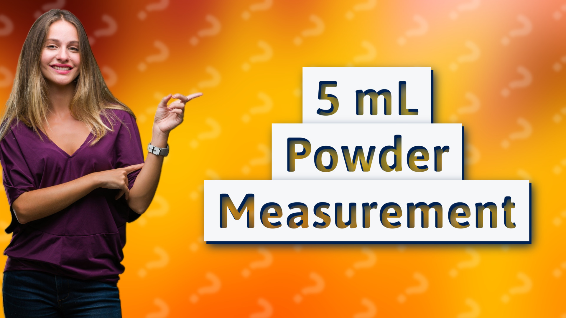 5 mL Powder Measurement