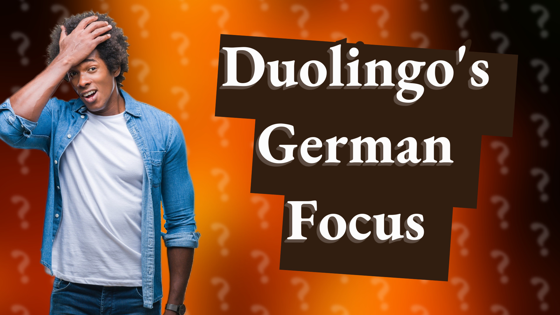 Duolingo's German Focus