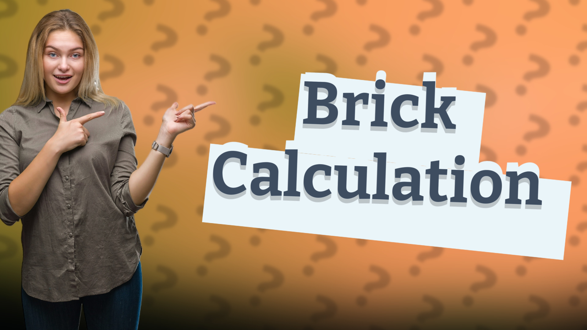 Brick Calculation