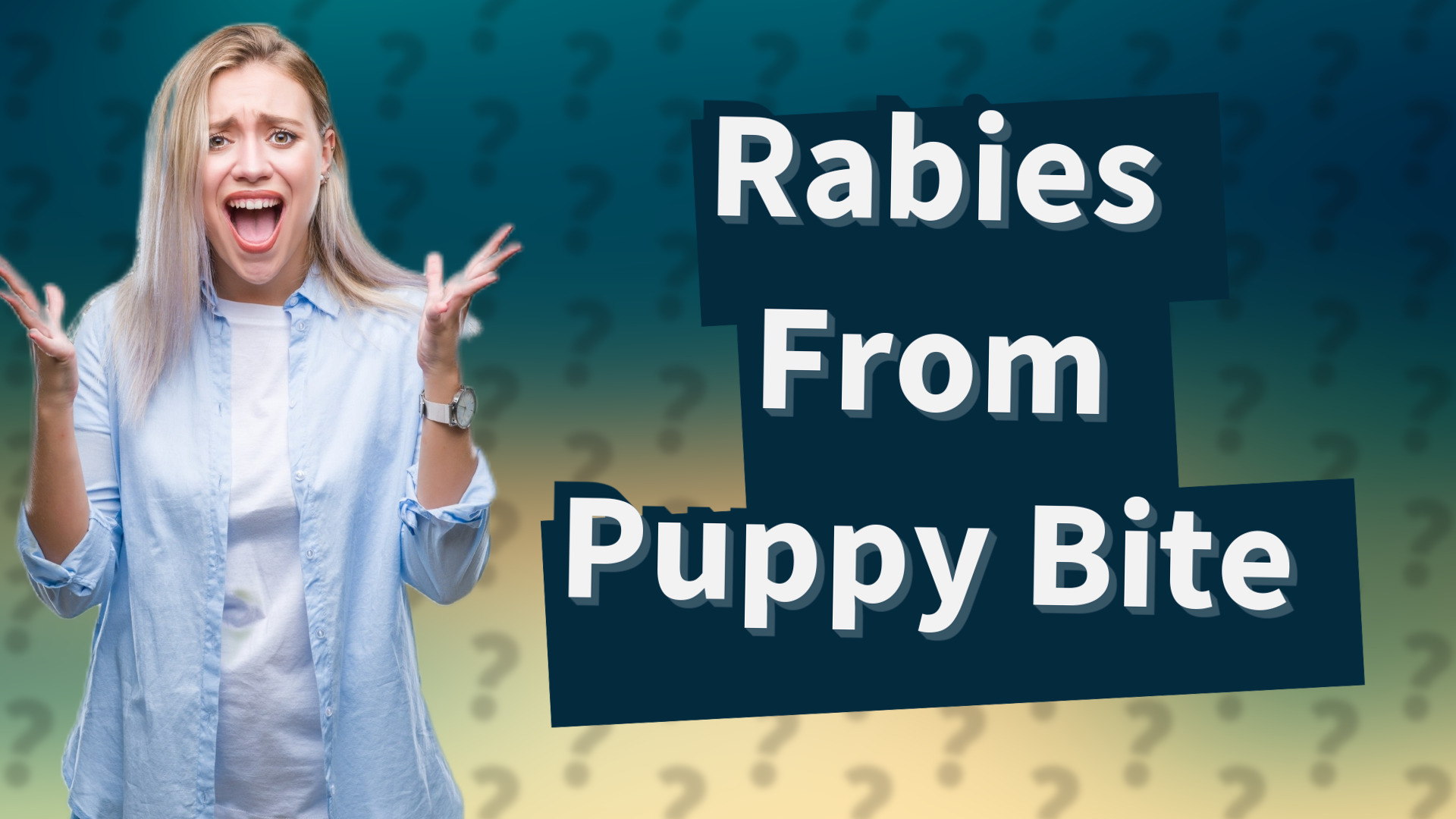 Rabies From Puppy Bite