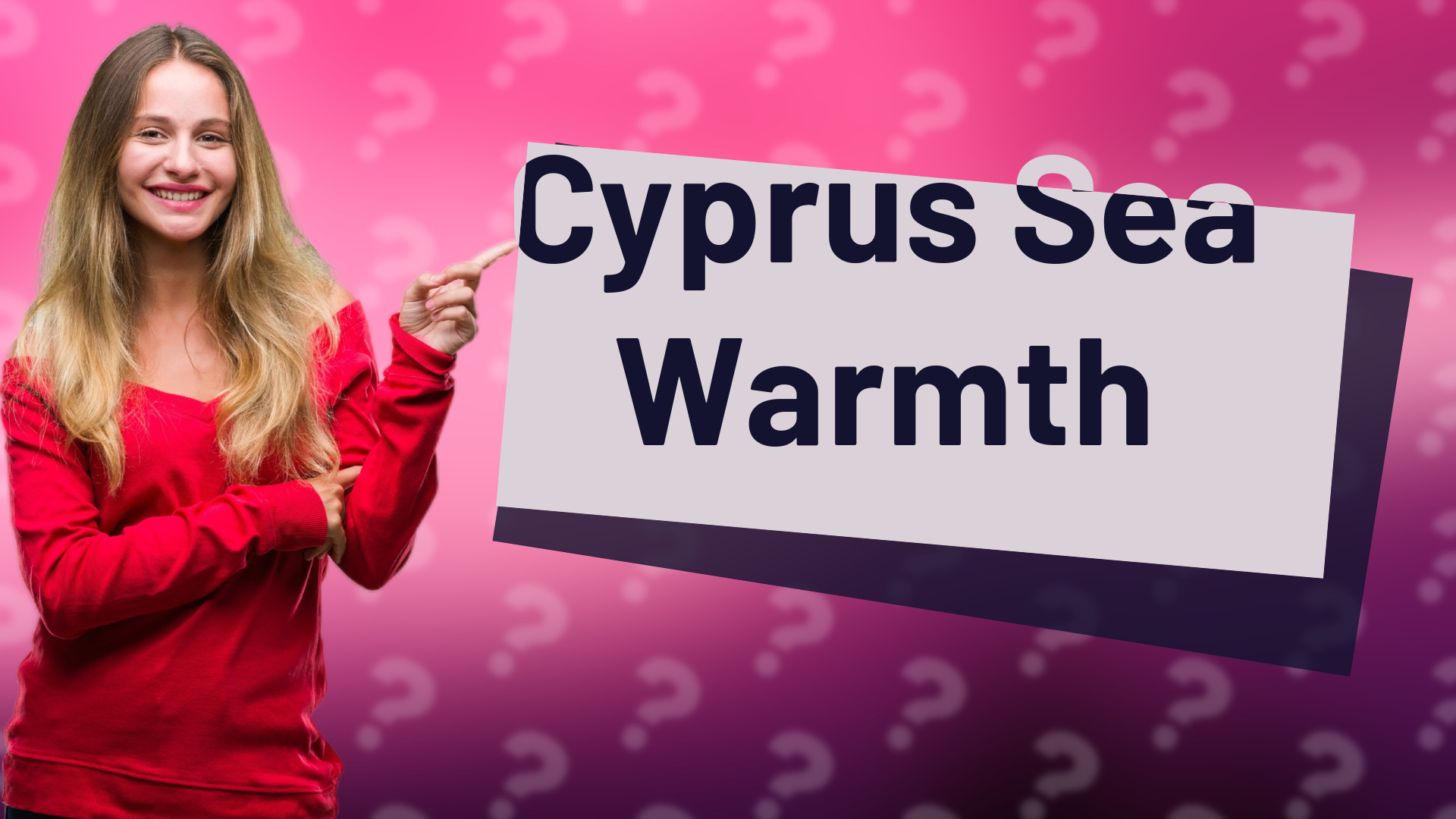Cyprus Sea Warmth