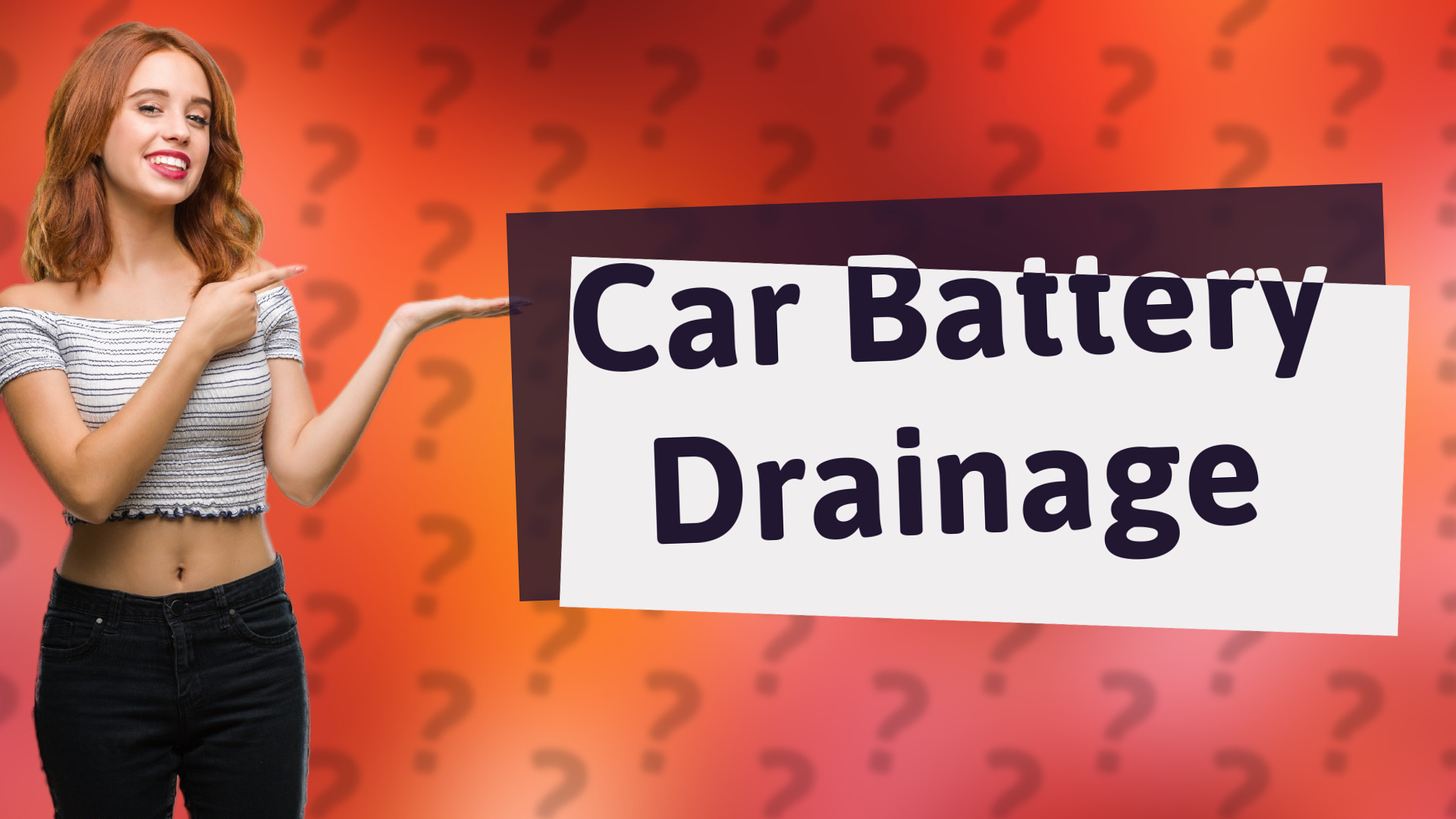 Car Battery Drainage