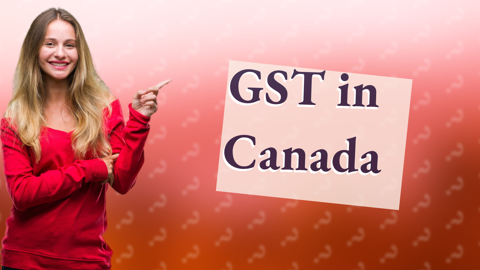 GST in Canada