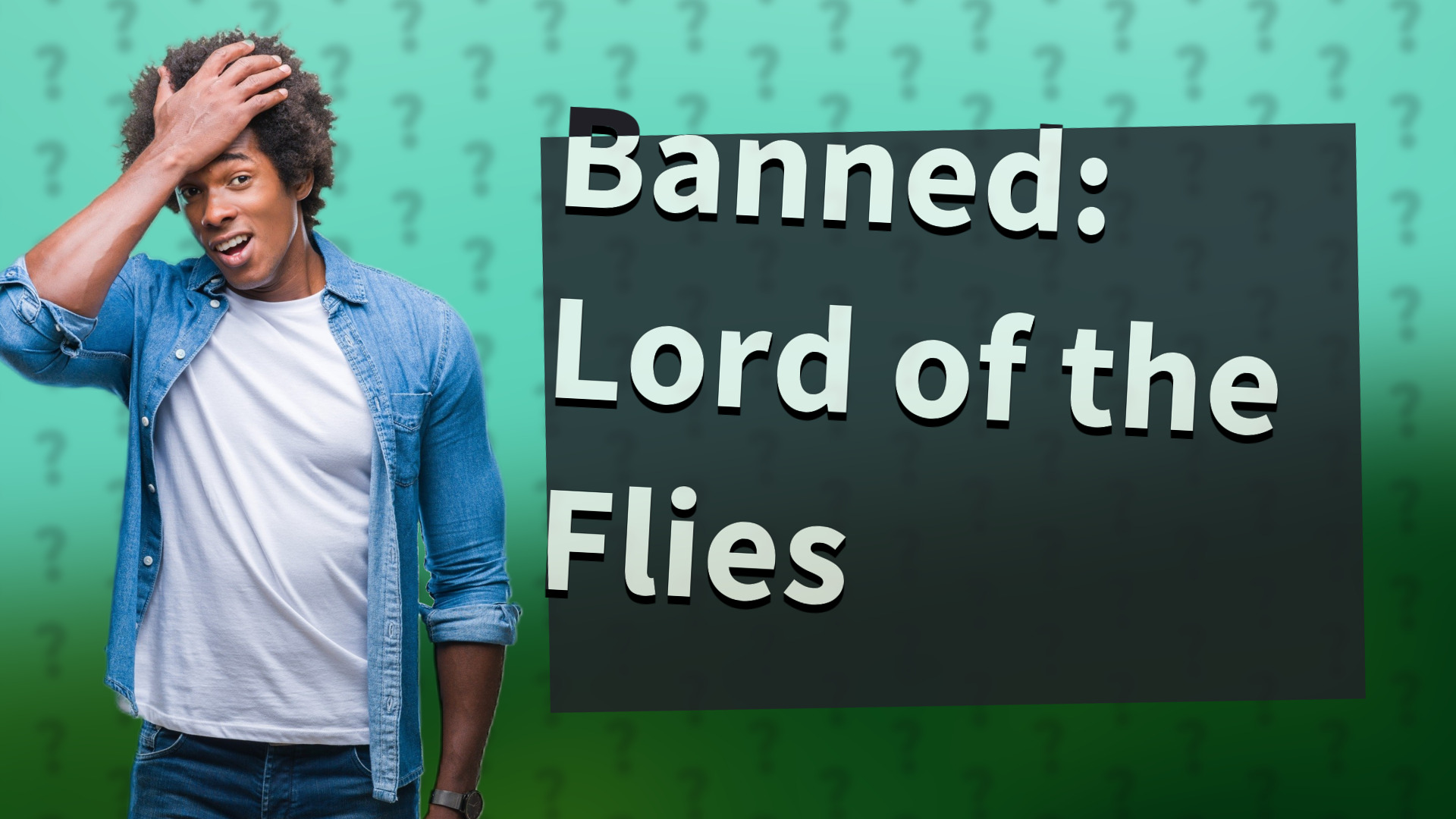 Banned: Lord of the Flies