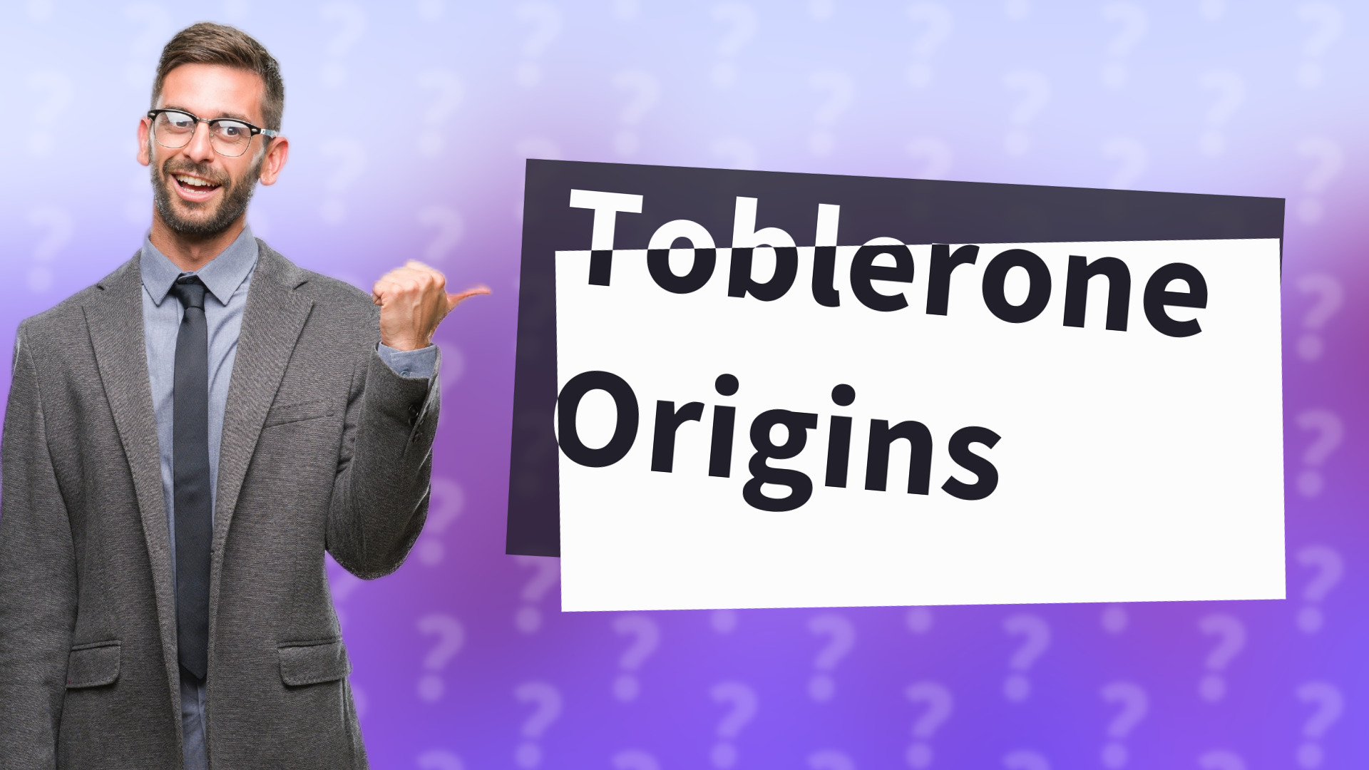 Toblerone Origins