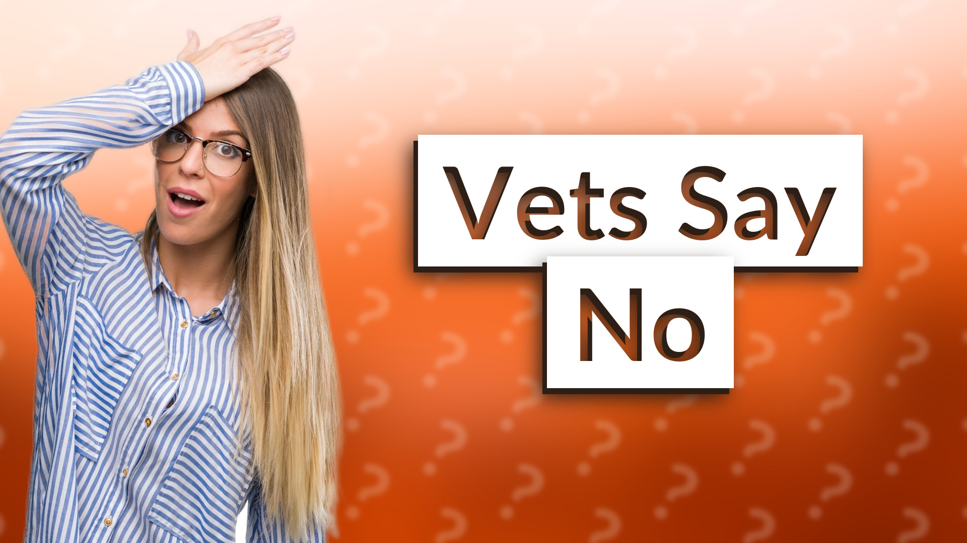 Vets Say No