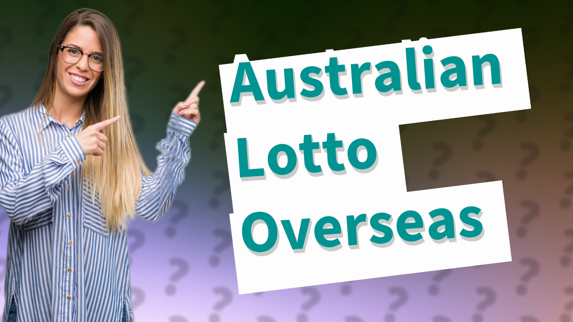 Australian Lotto Overseas