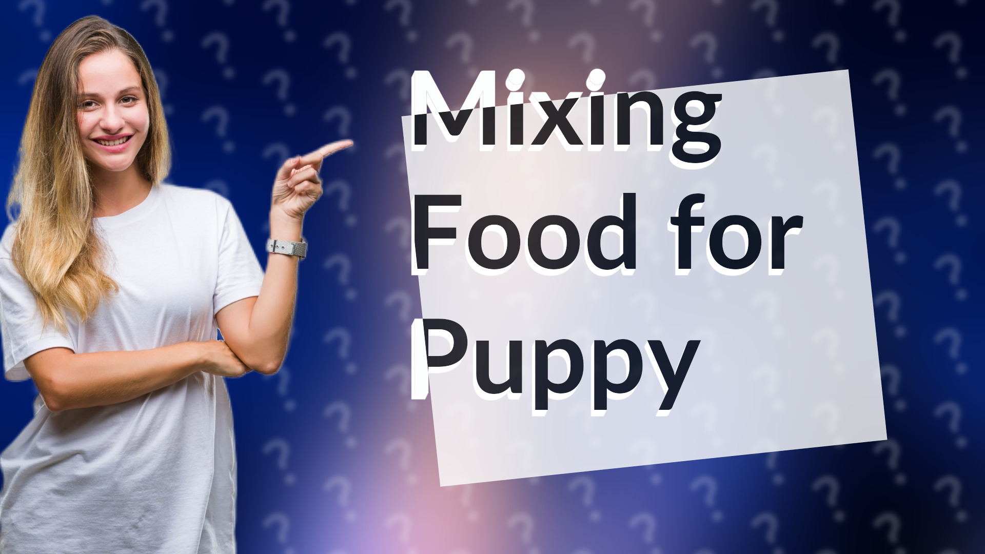 Mixing Food for Puppy