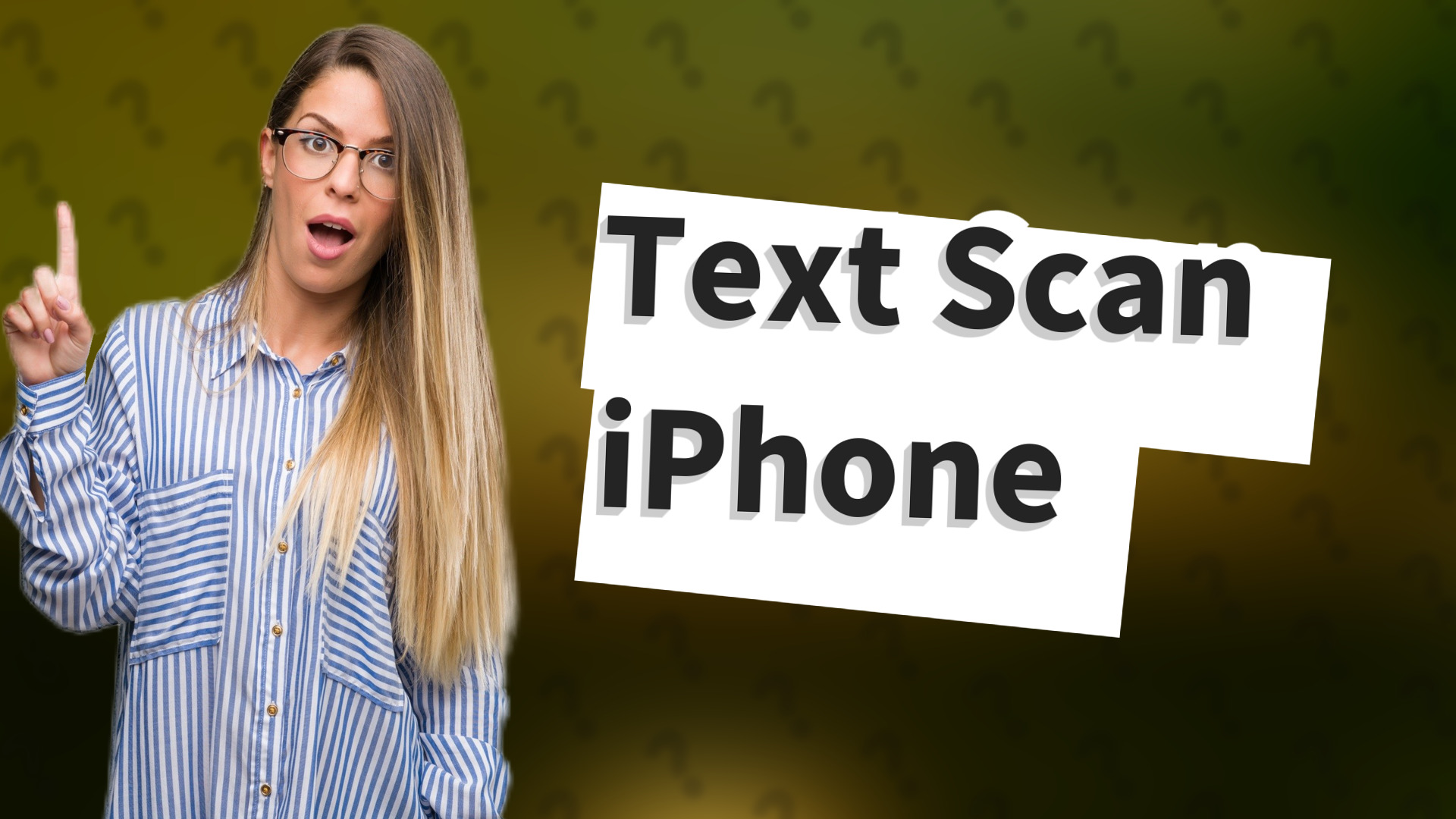 Text Scan iPhone