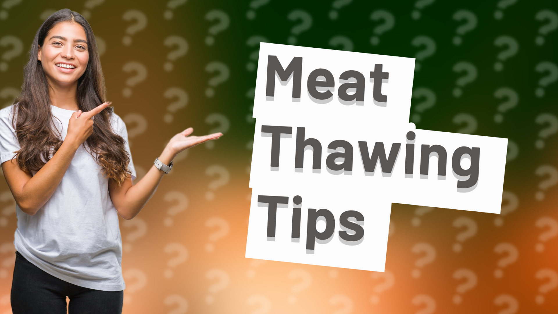Meat Thawing Tips