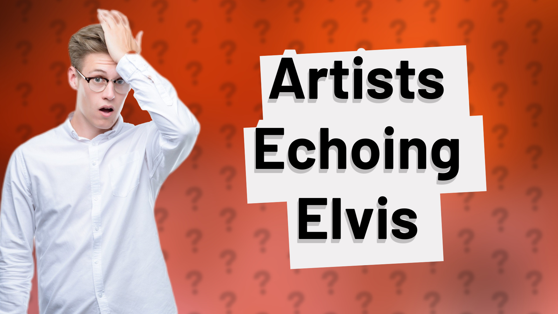 Artists Echoing Elvis