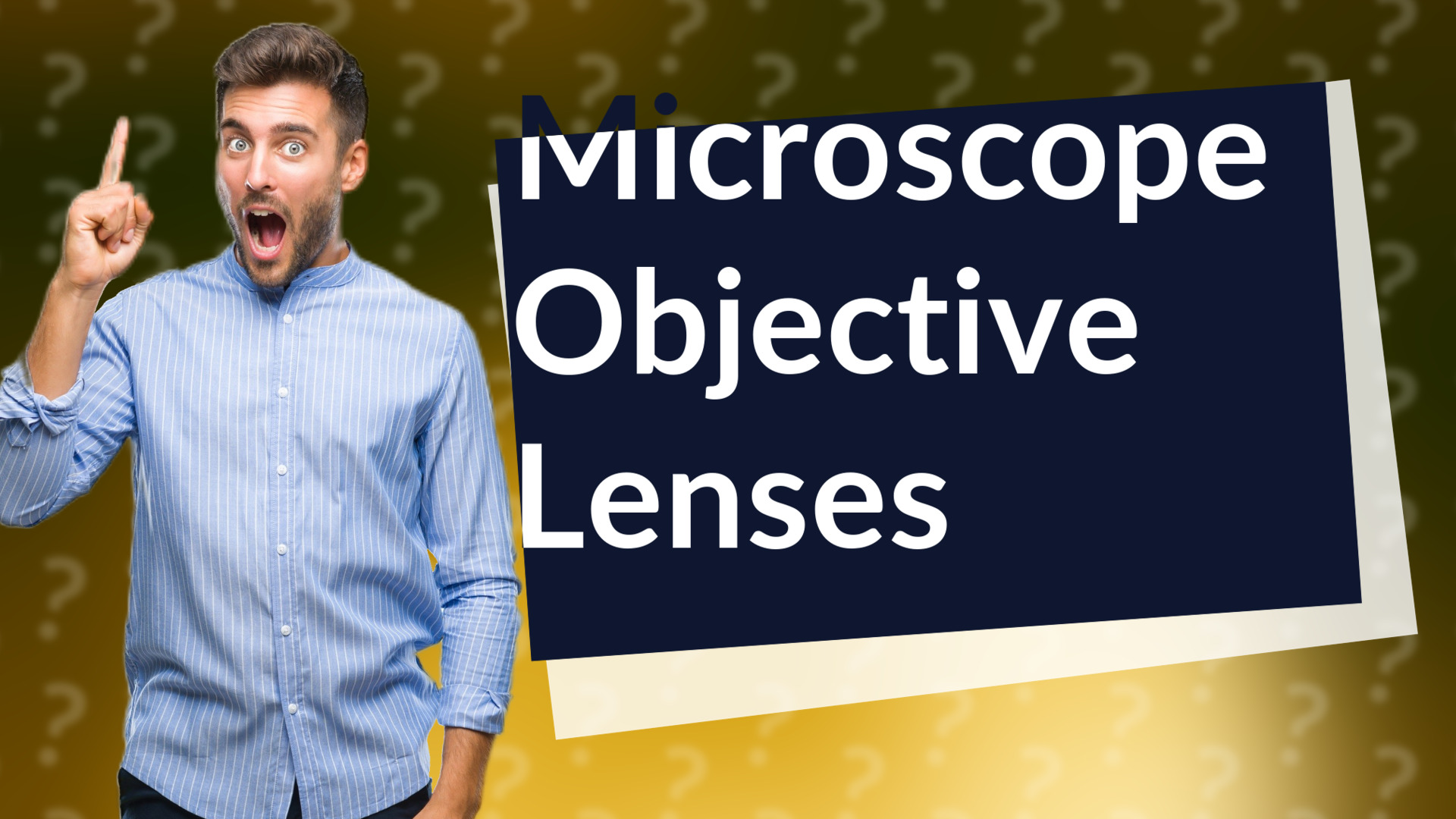 Microscope Objective Lenses