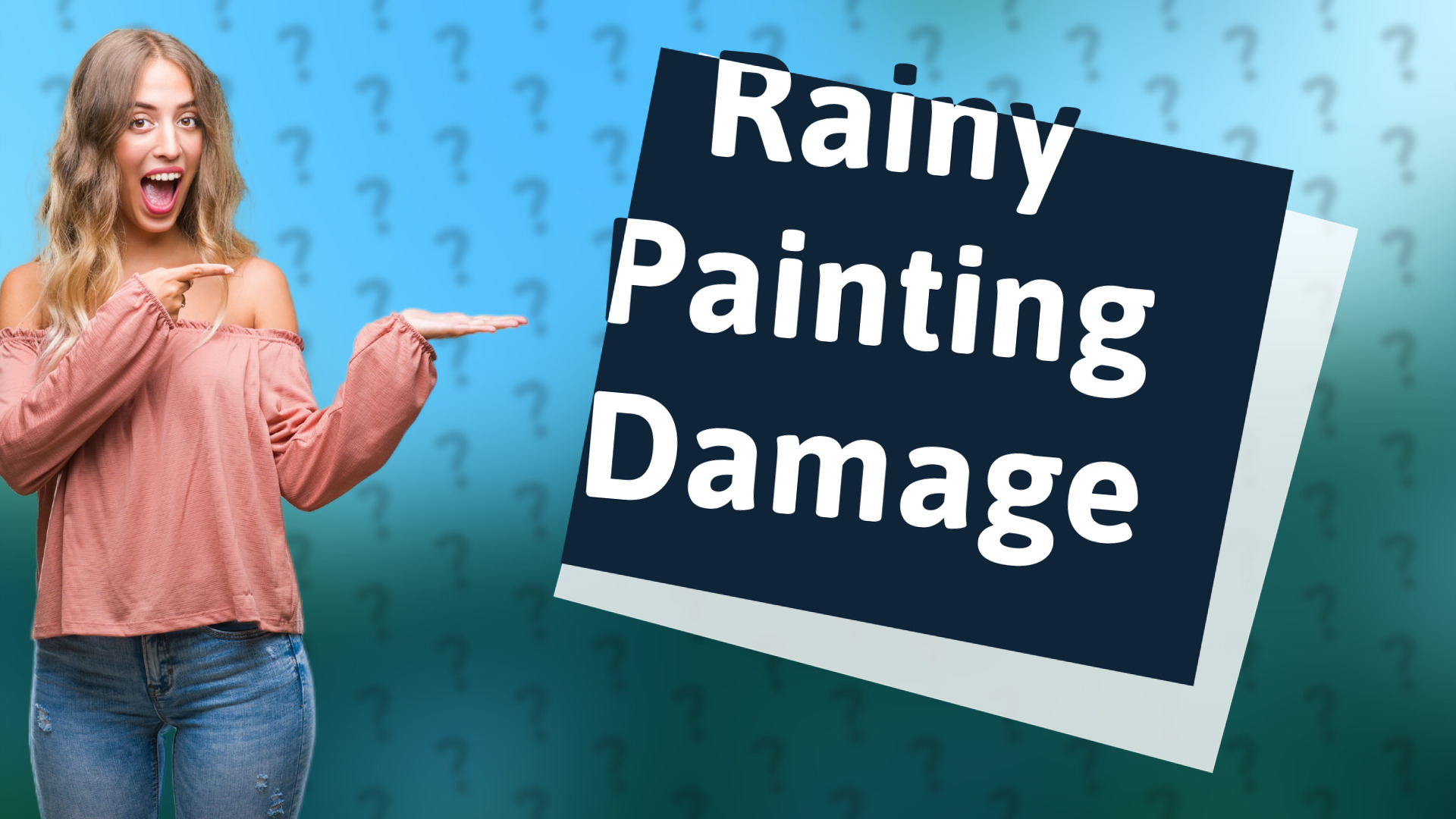 Rainy Painting Damage