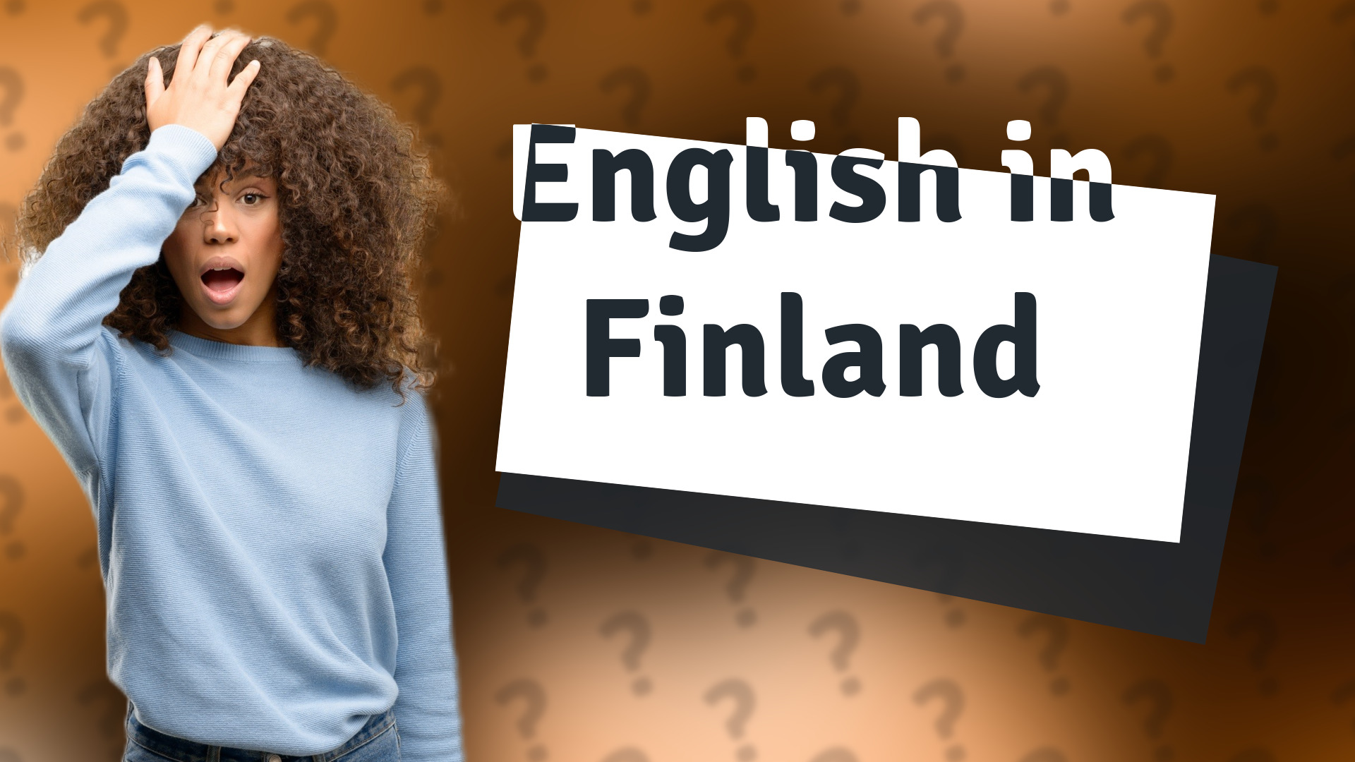English in Finland