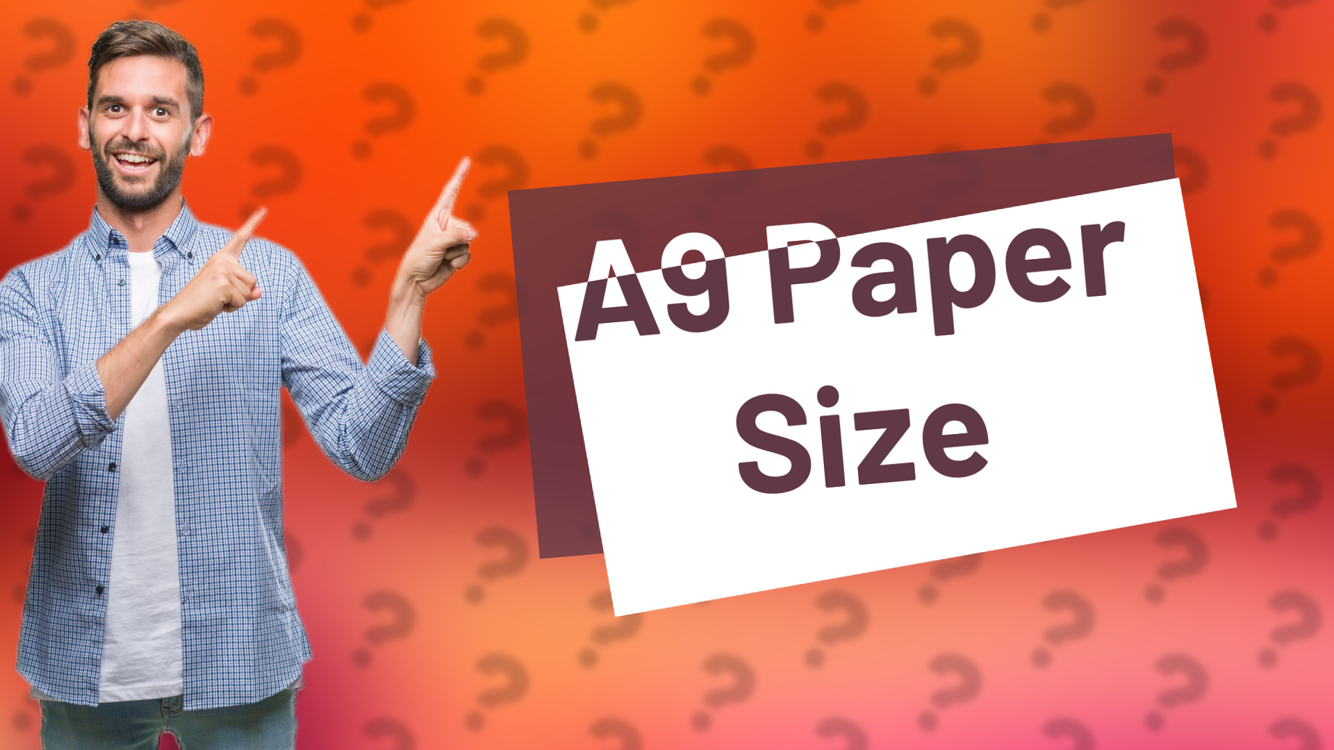 A9 Paper Size