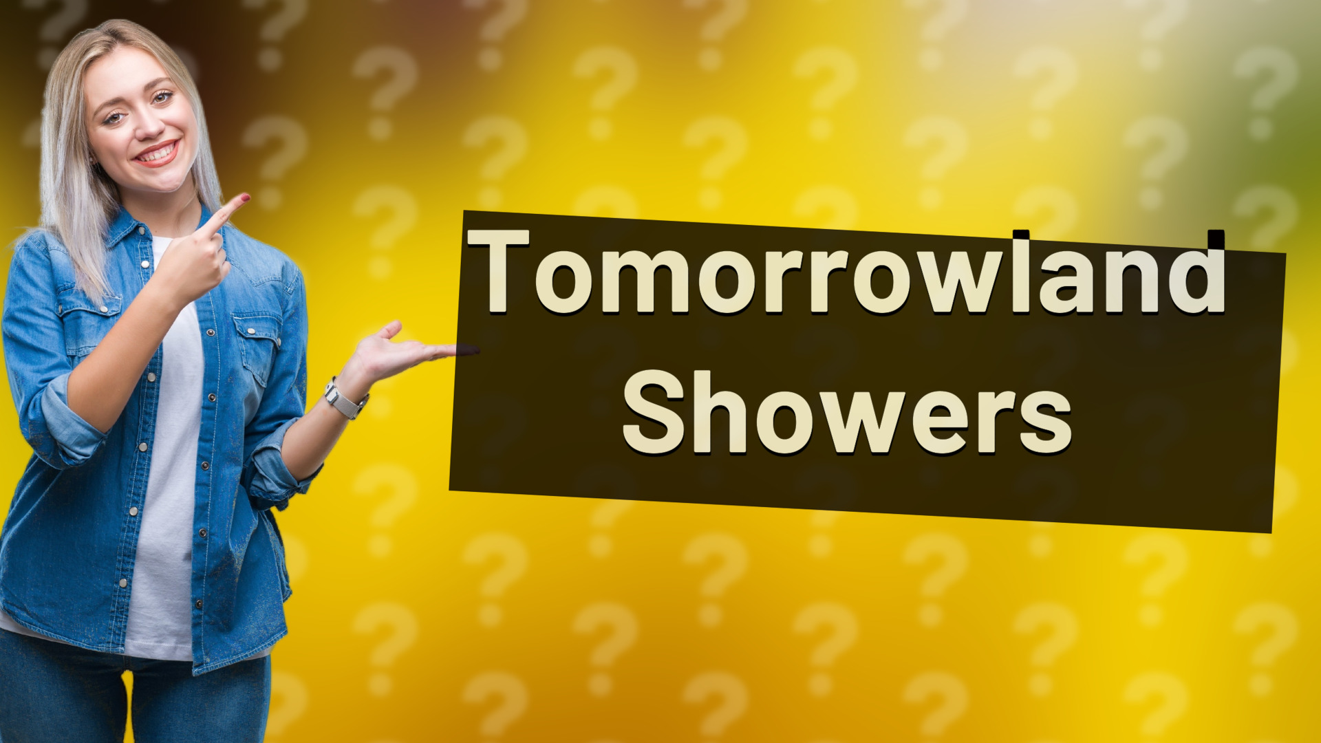 Tomorrowland Showers