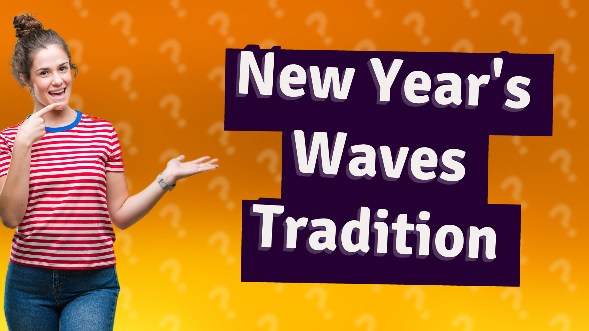 New Year's Waves Tradition