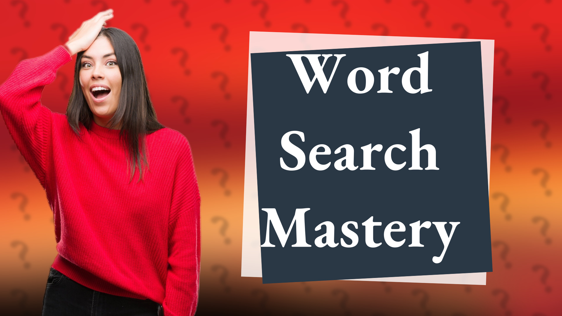 Word Search Mastery