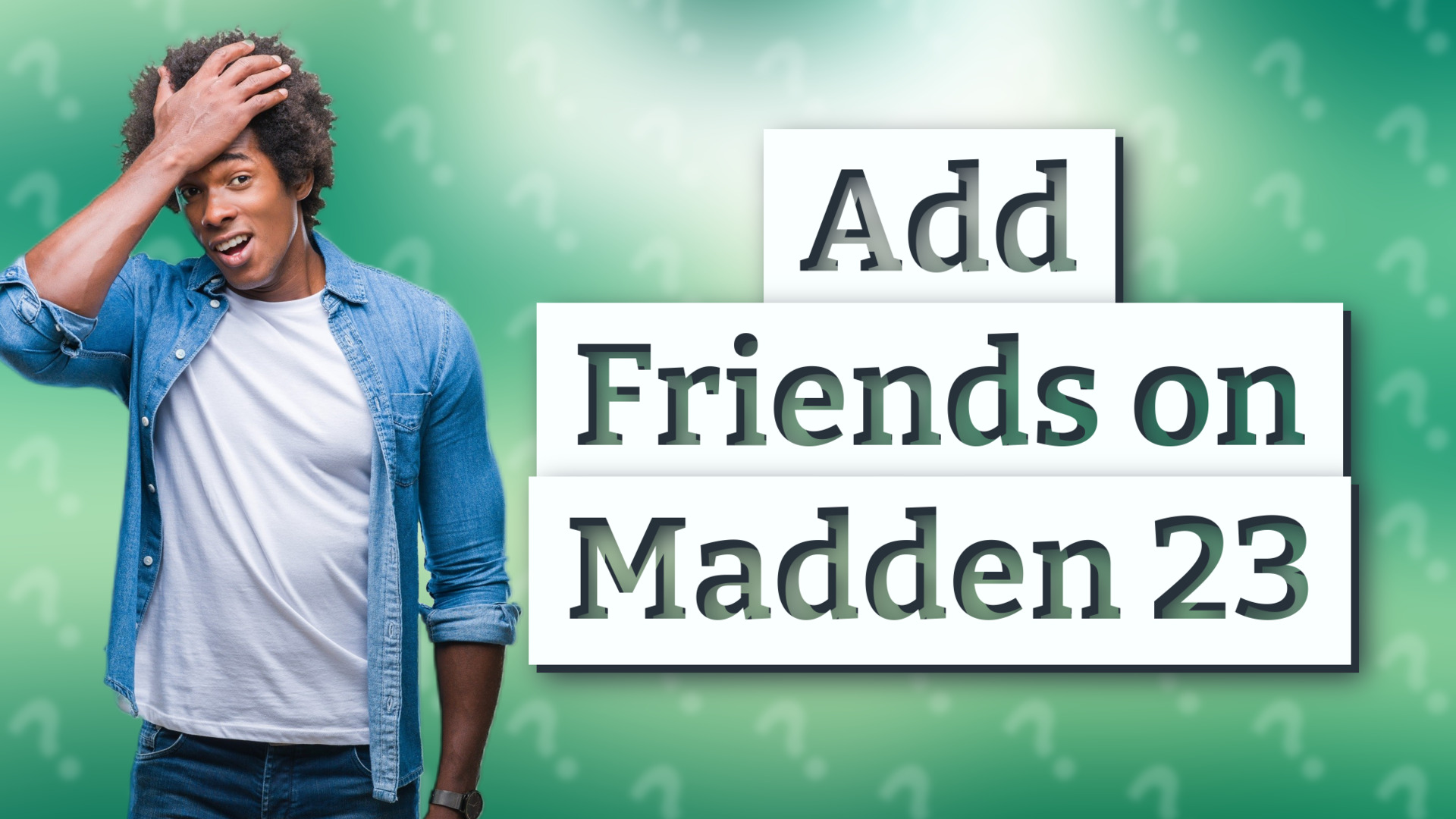 Add Friends on Madden 23