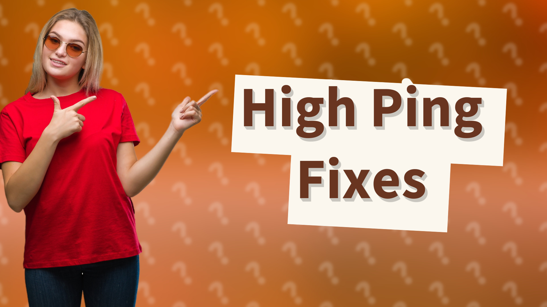 High Ping Fixes