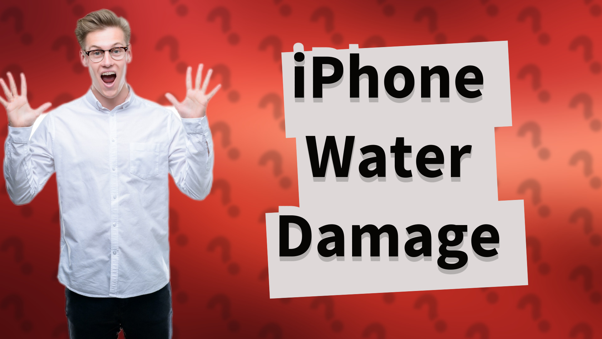 iPhone Water Damage