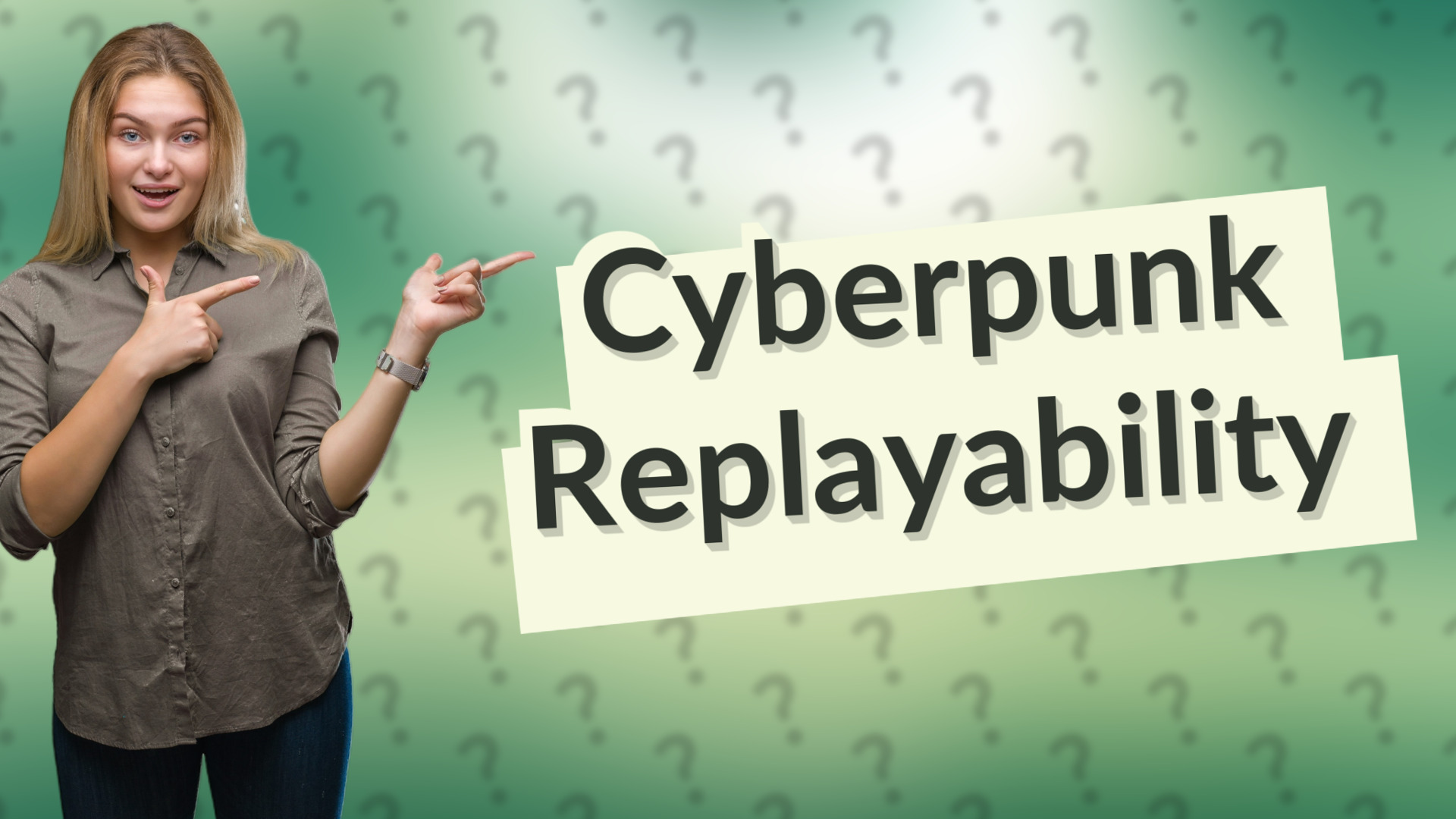 Cyberpunk Replayability