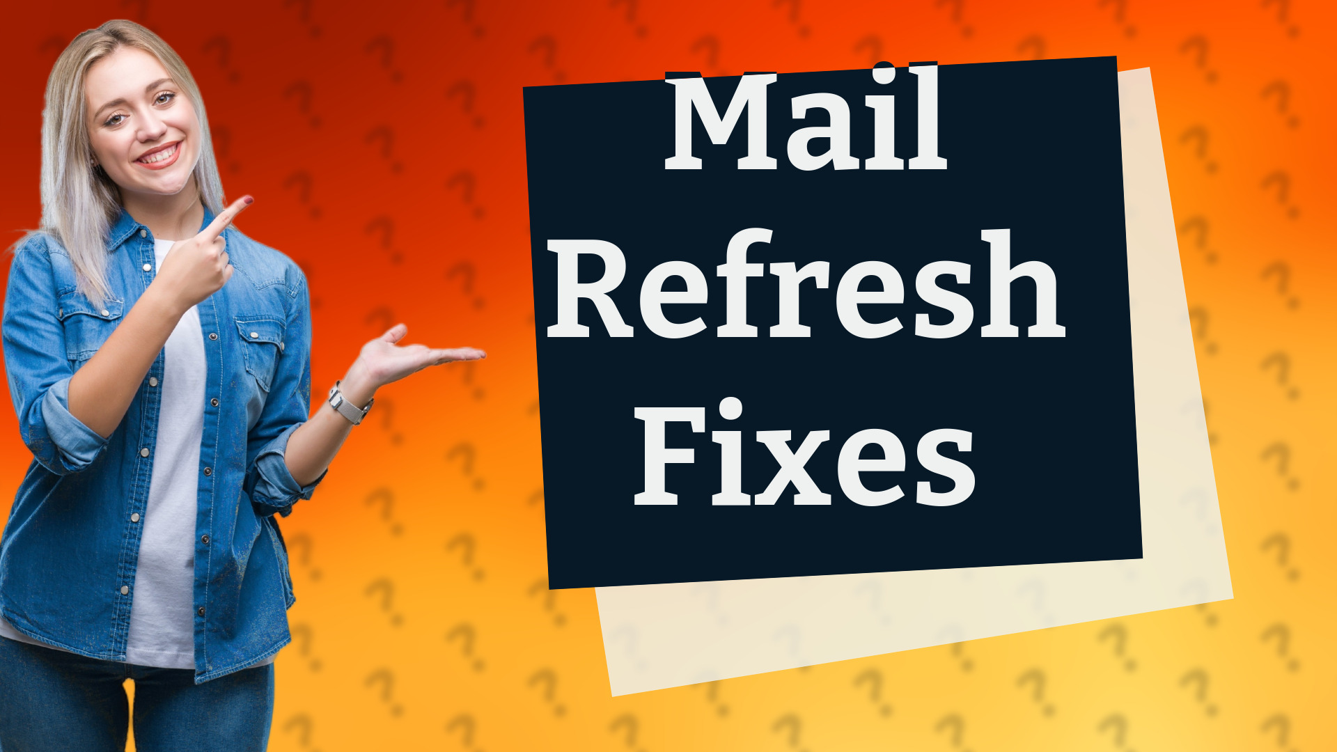 Mail Refresh Fixes