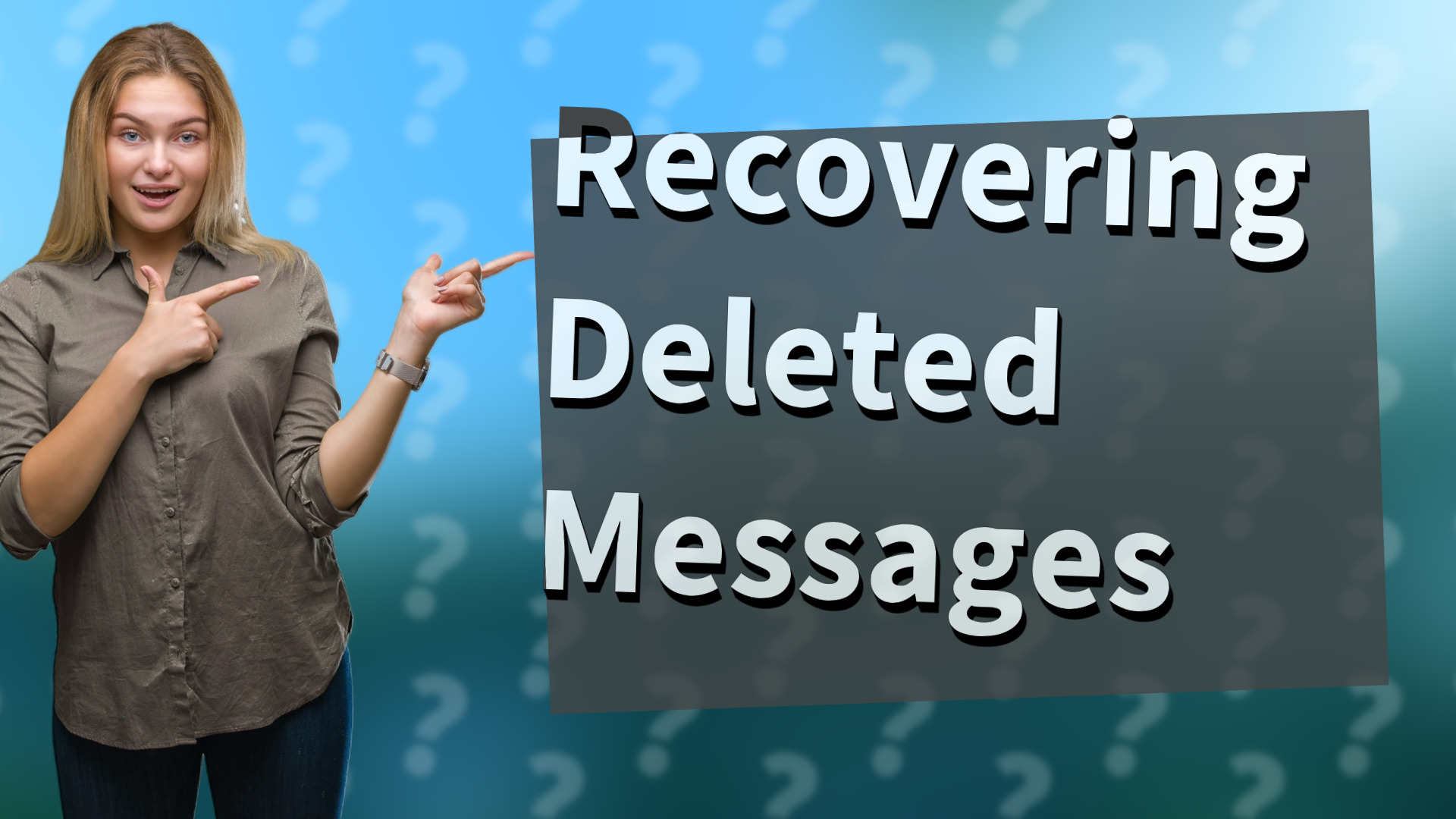 Recovering Deleted Messages
