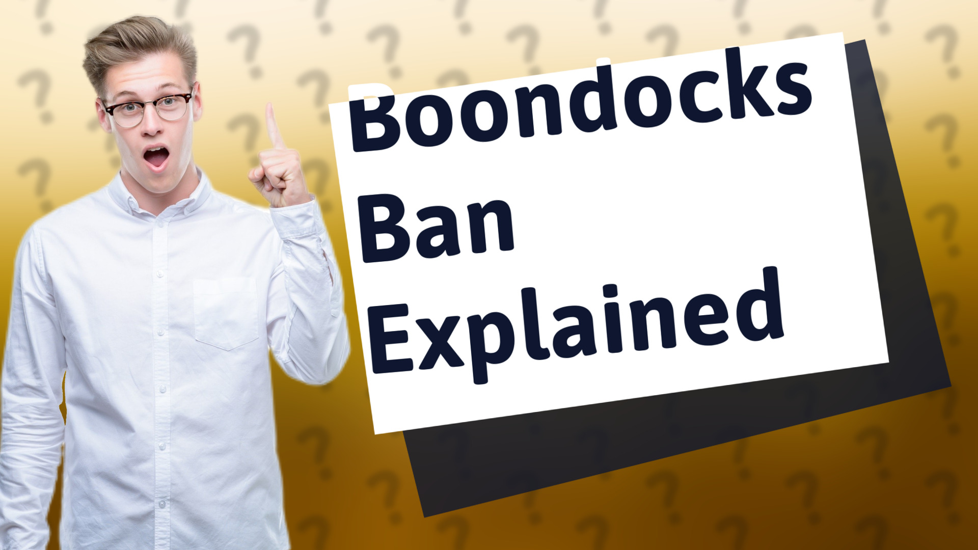 Boondocks Ban Explained