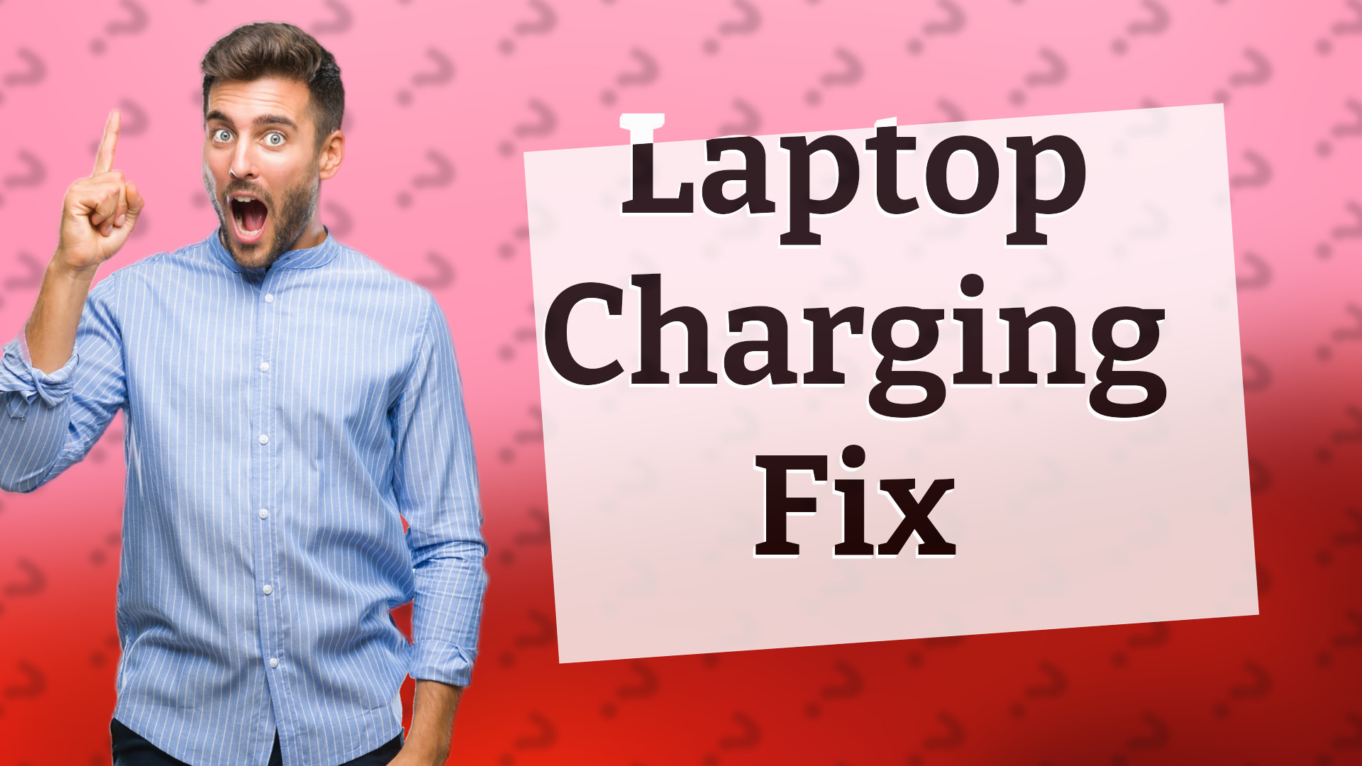 Laptop Charging Fix