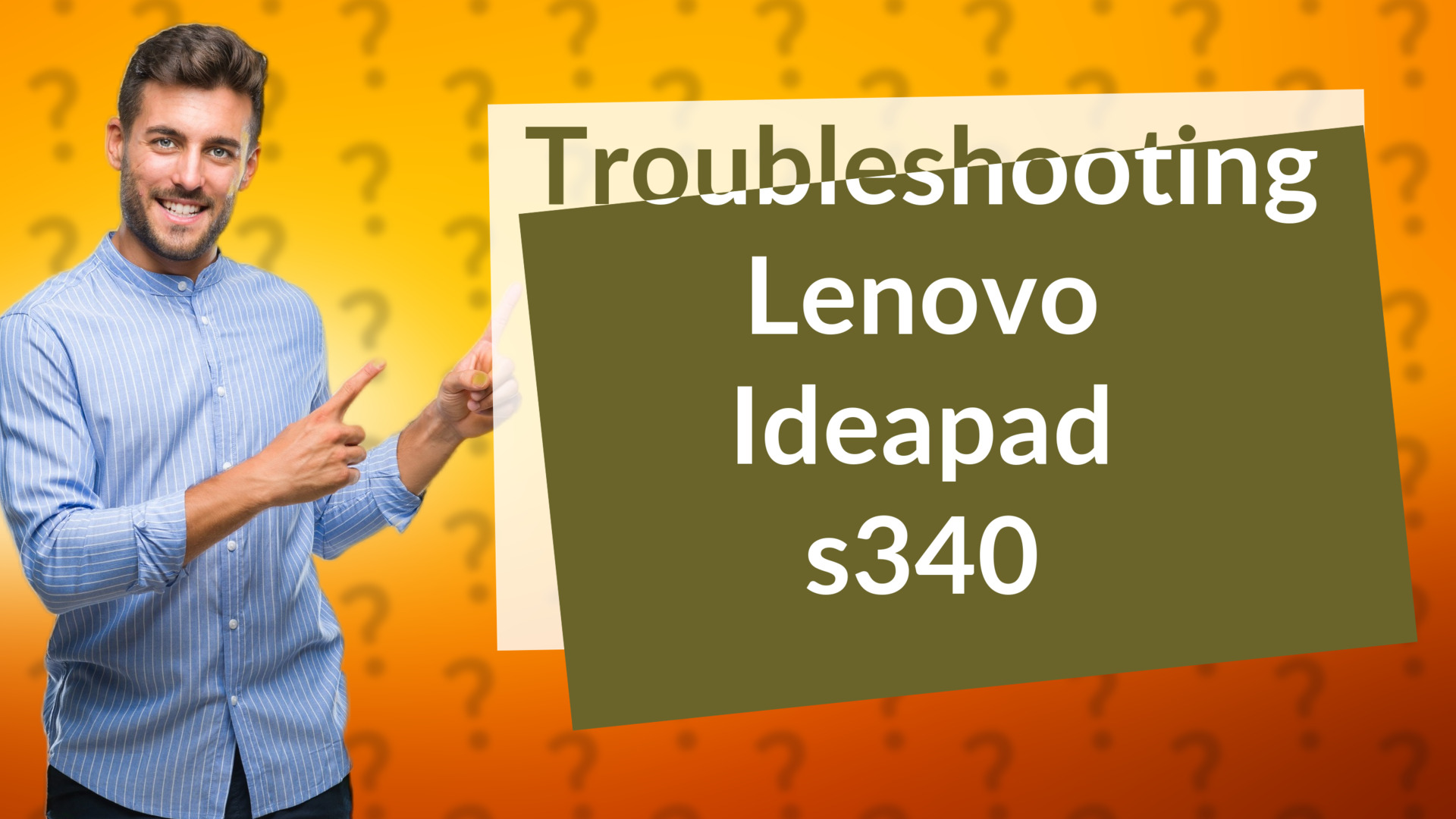 Troubleshooting Lenovo Ideapad s340