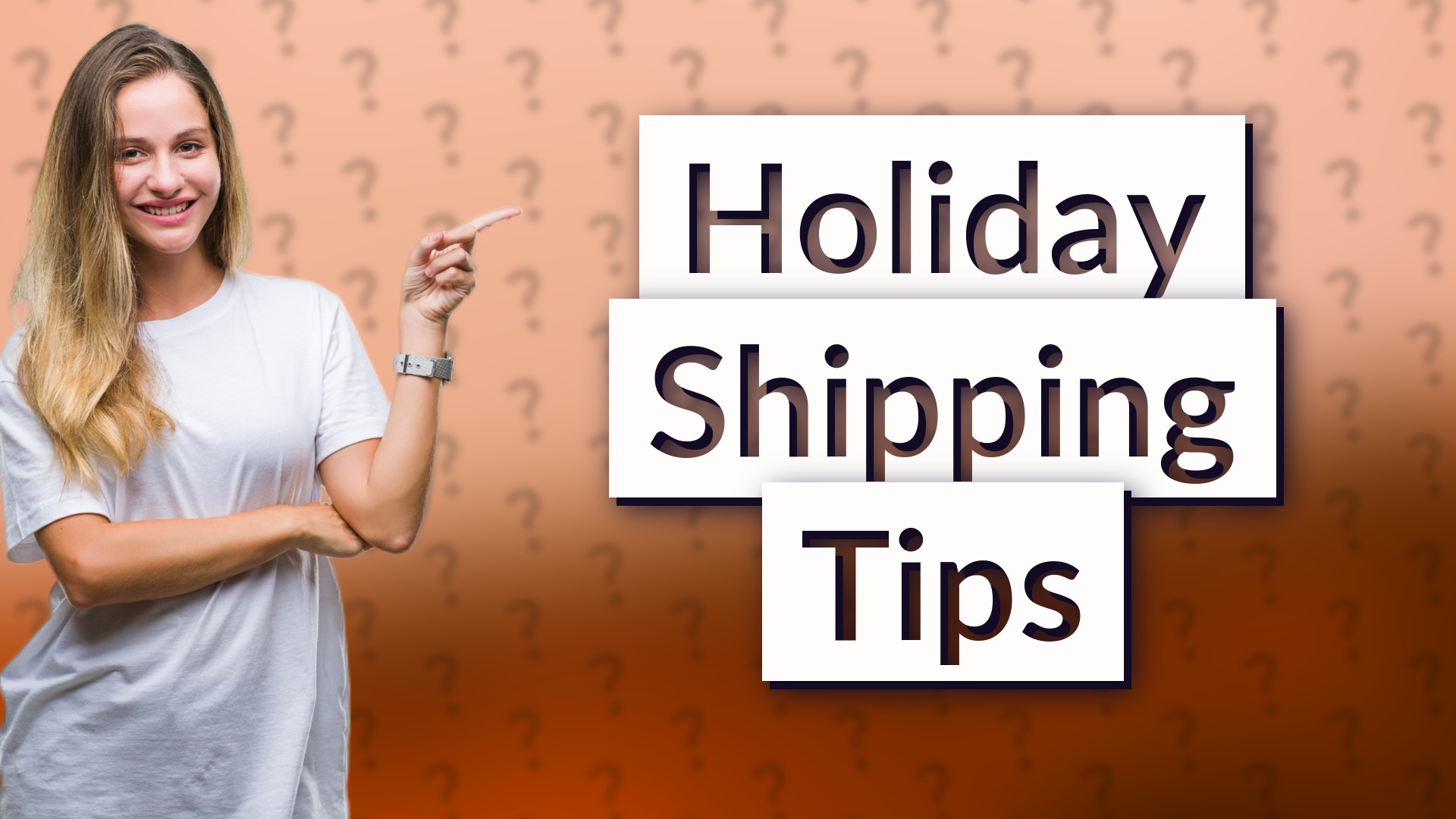 Holiday Shipping Tips