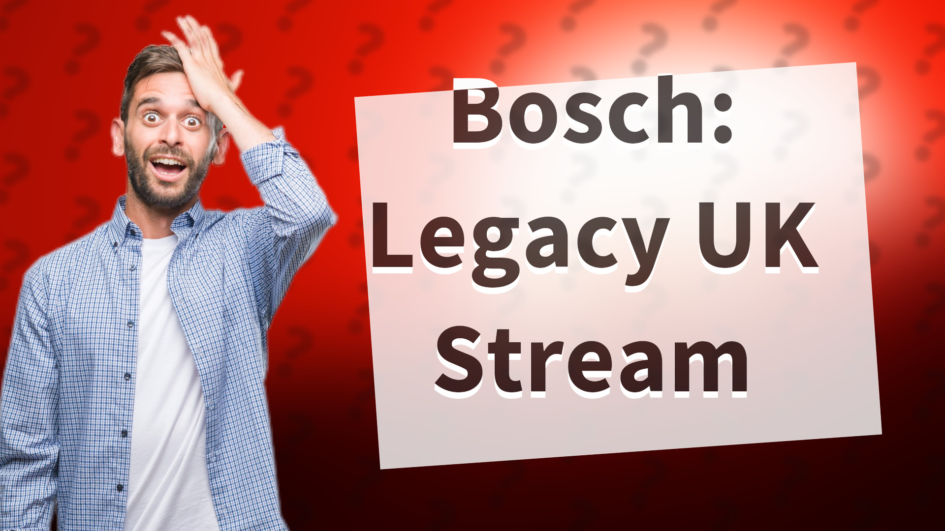 Bosch: Legacy UK Stream