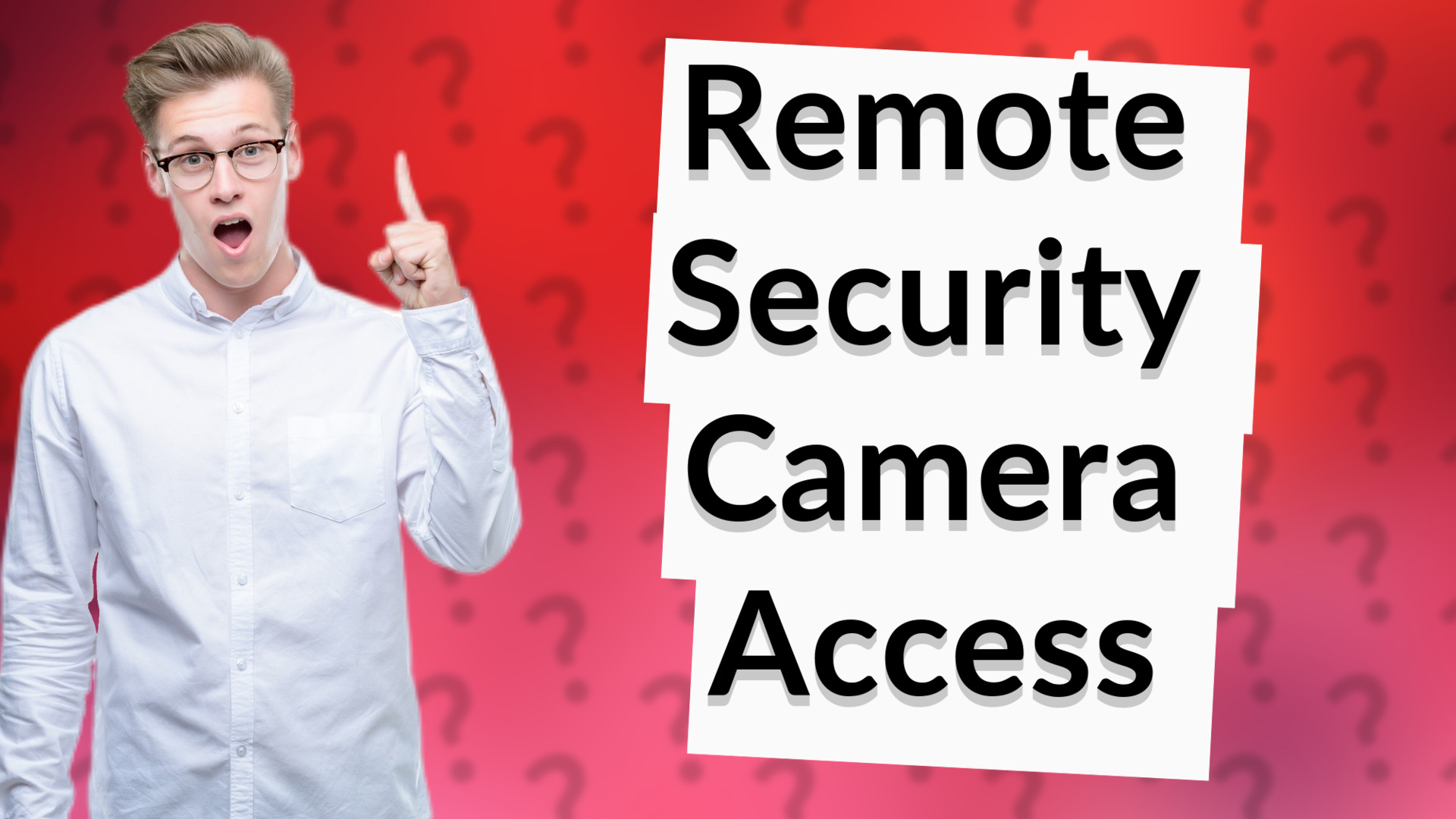 Remote Security Camera Access
