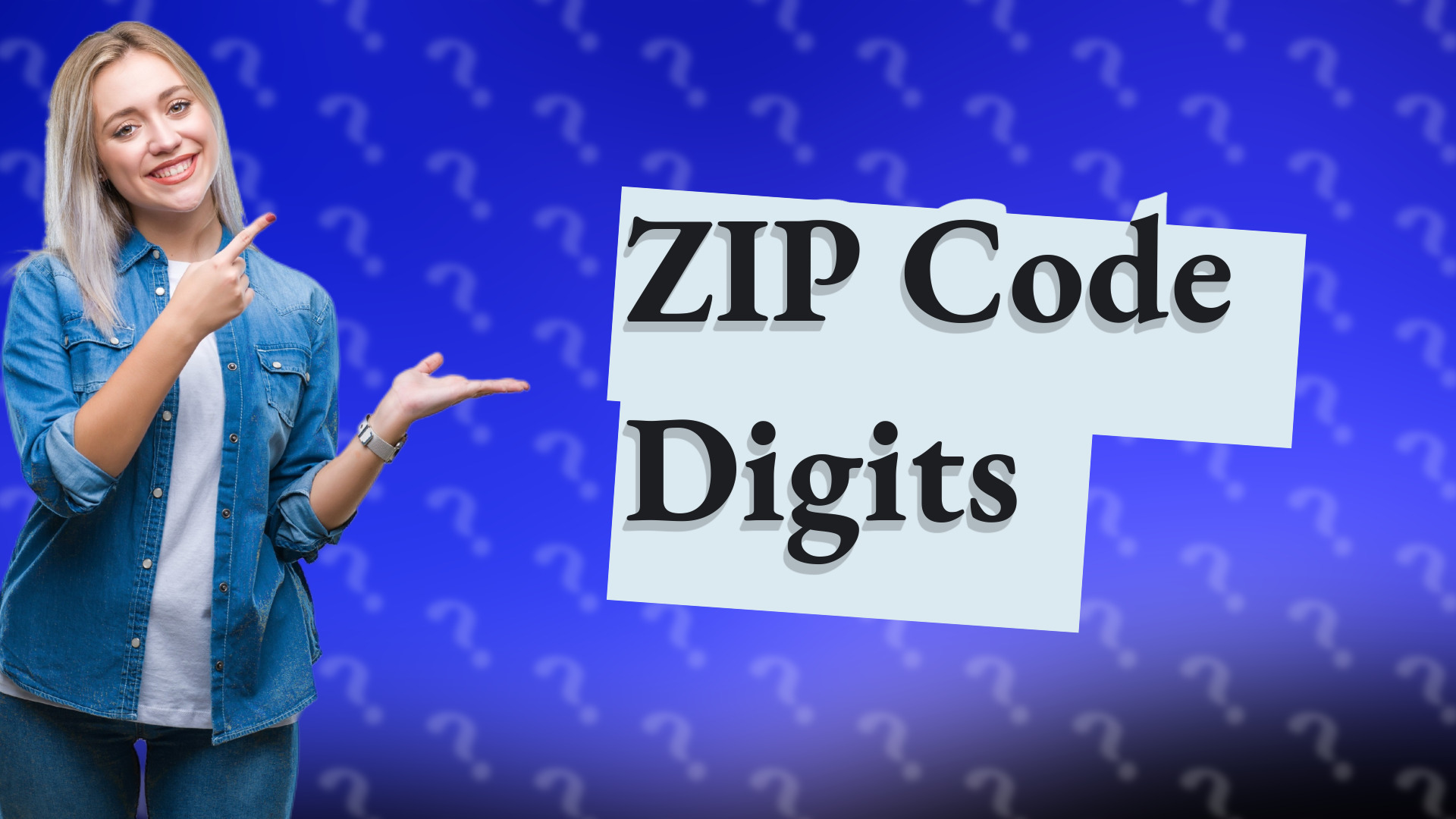 ZIP Code Digits