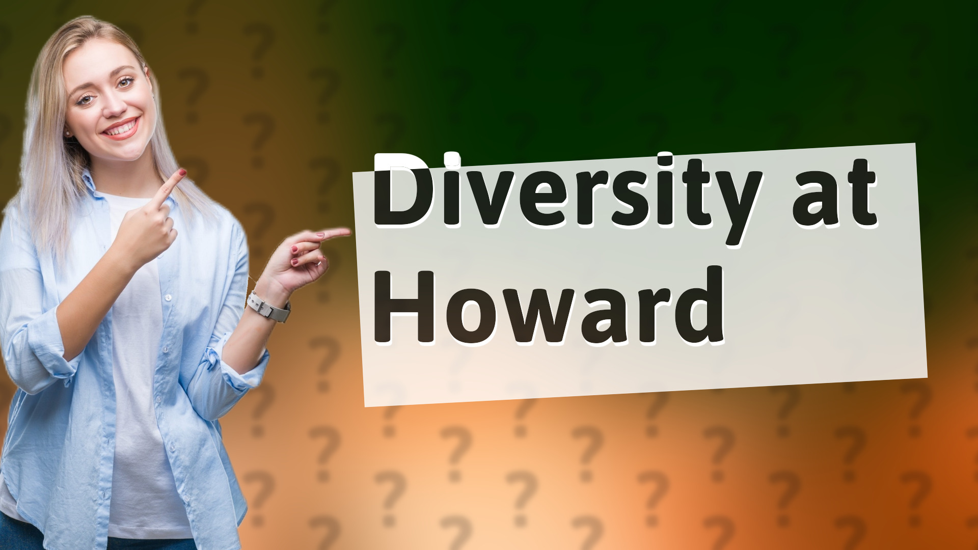Diversity at Howard
