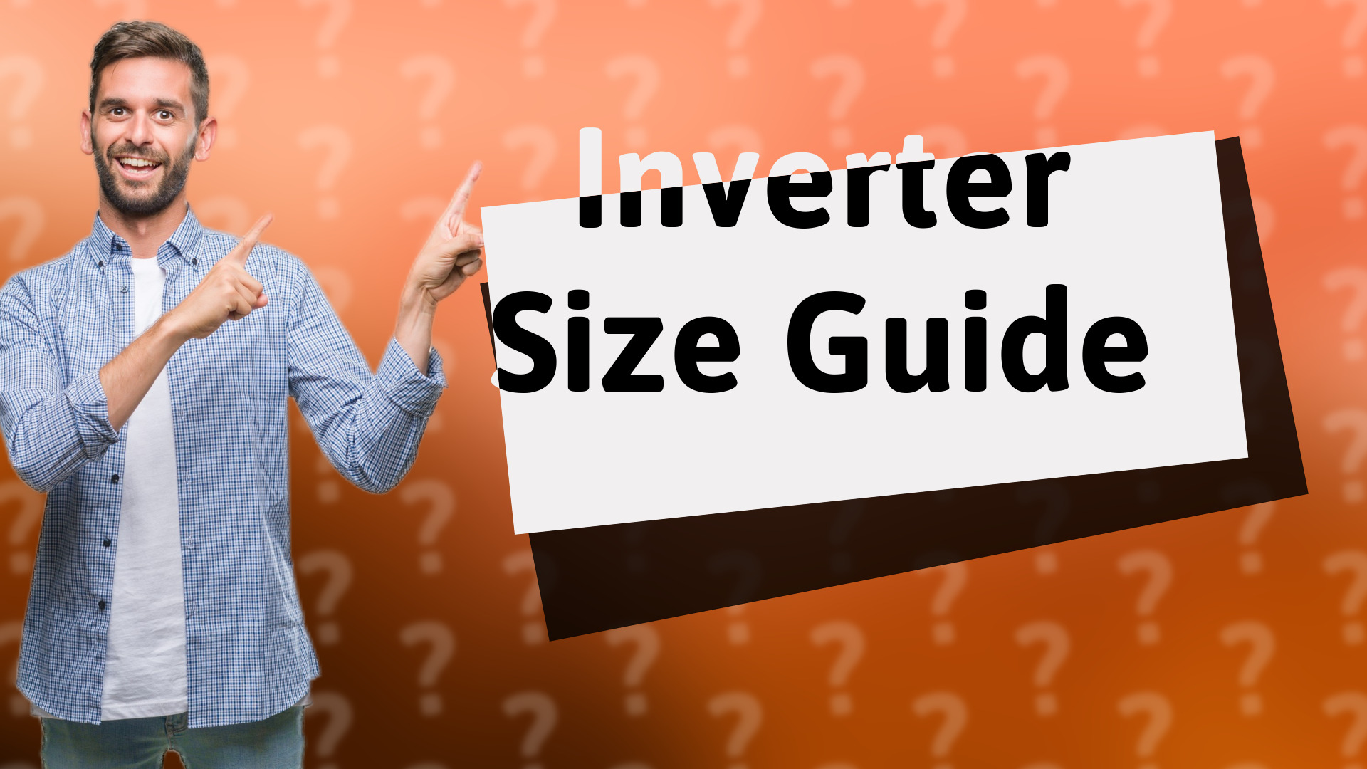 Inverter Size Guide