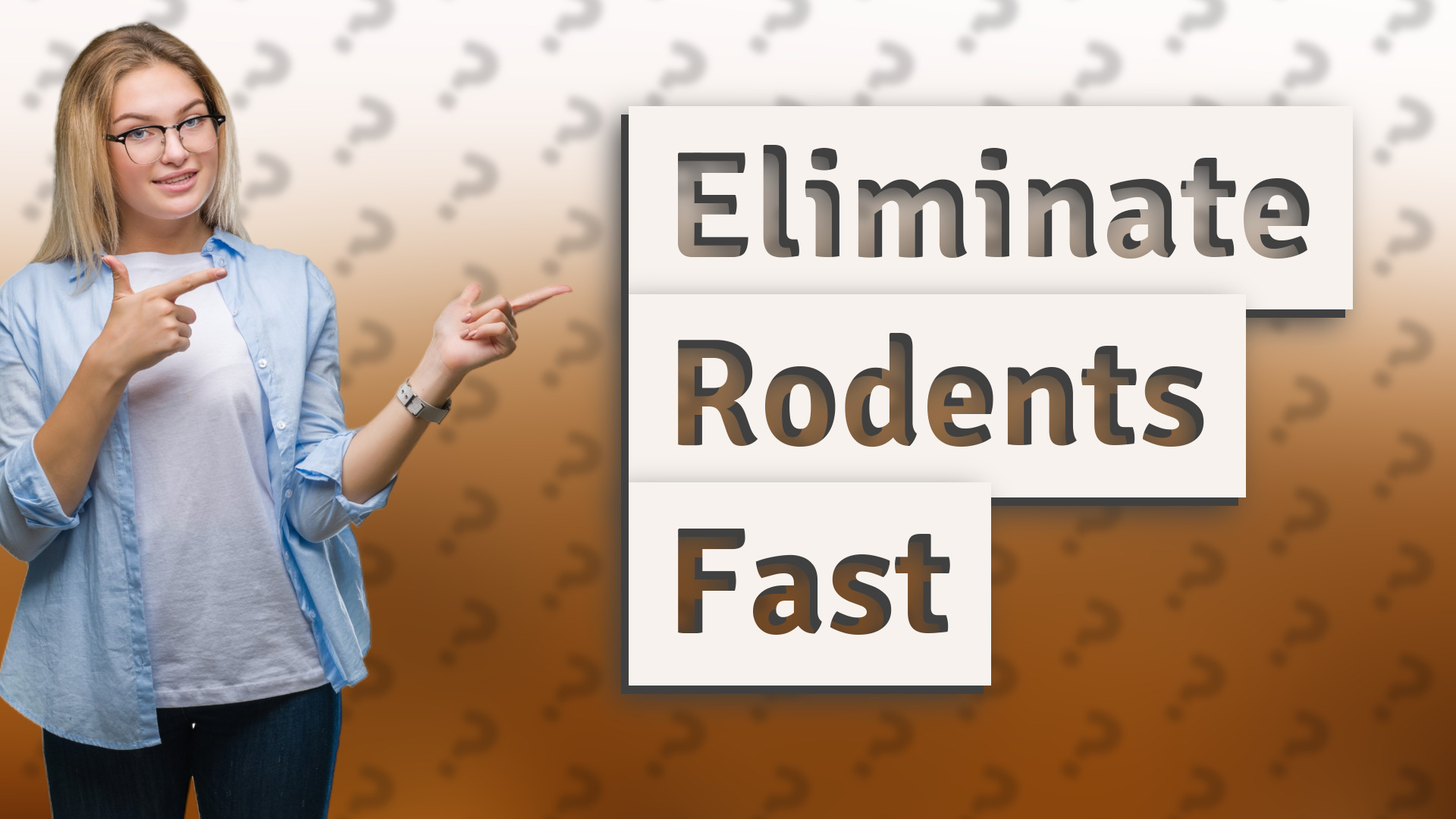 Eliminate Rodents Fast