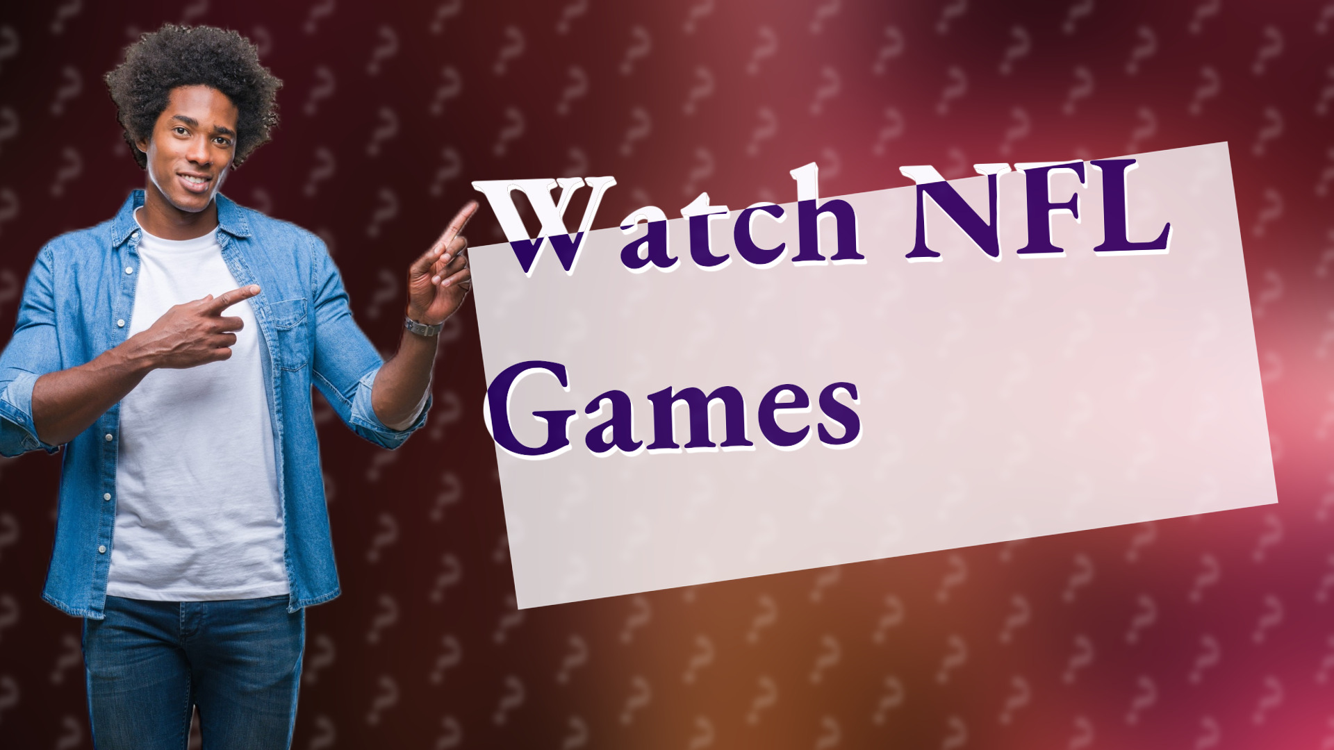 Watch NFL Games