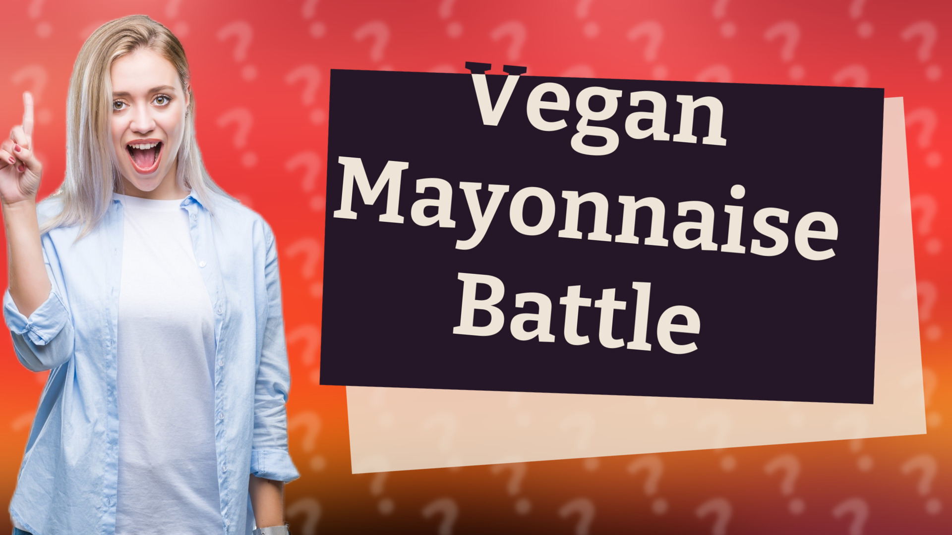 Vegan Mayonnaise Battle