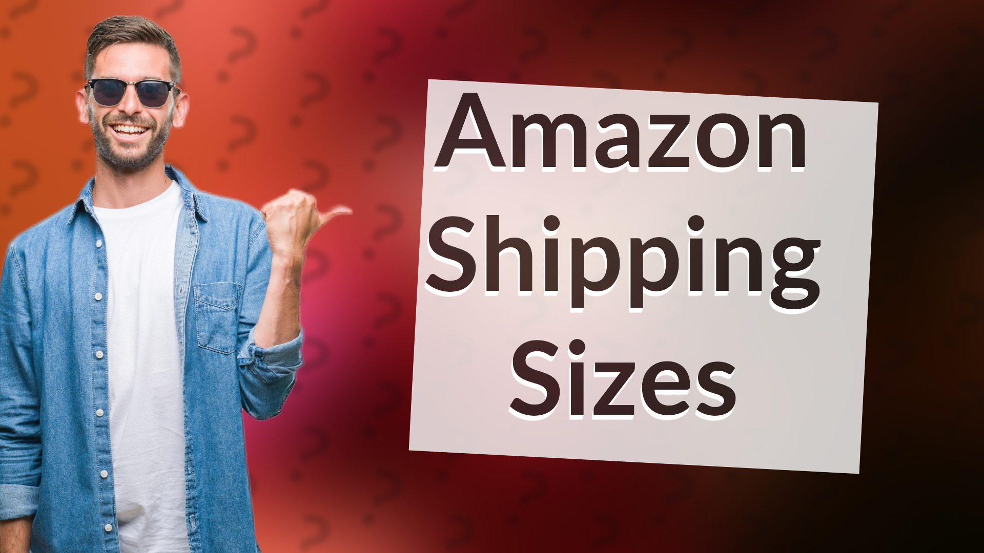 Amazon Shipping Sizes